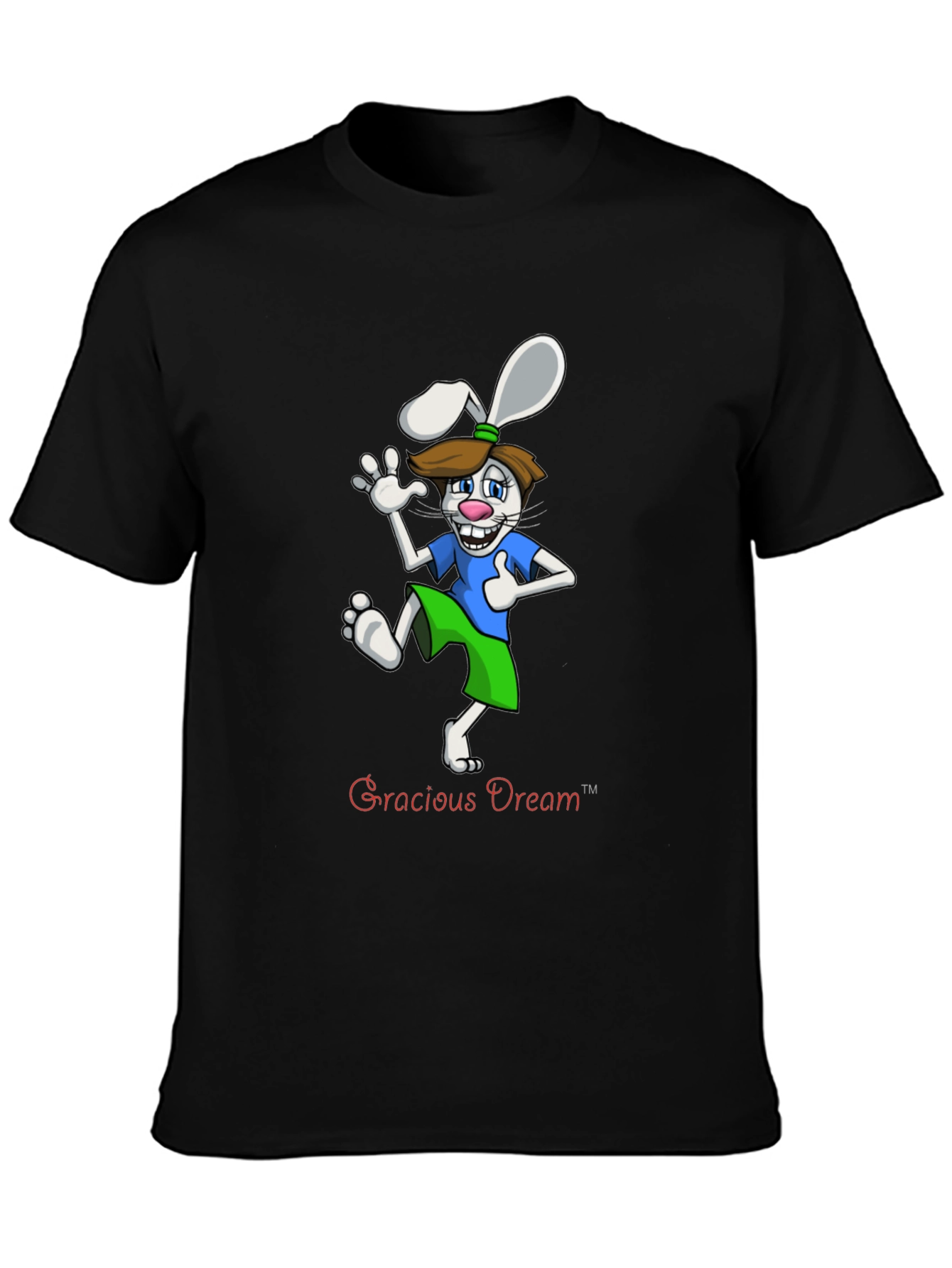 Gracious Dream Black Graphic Tee