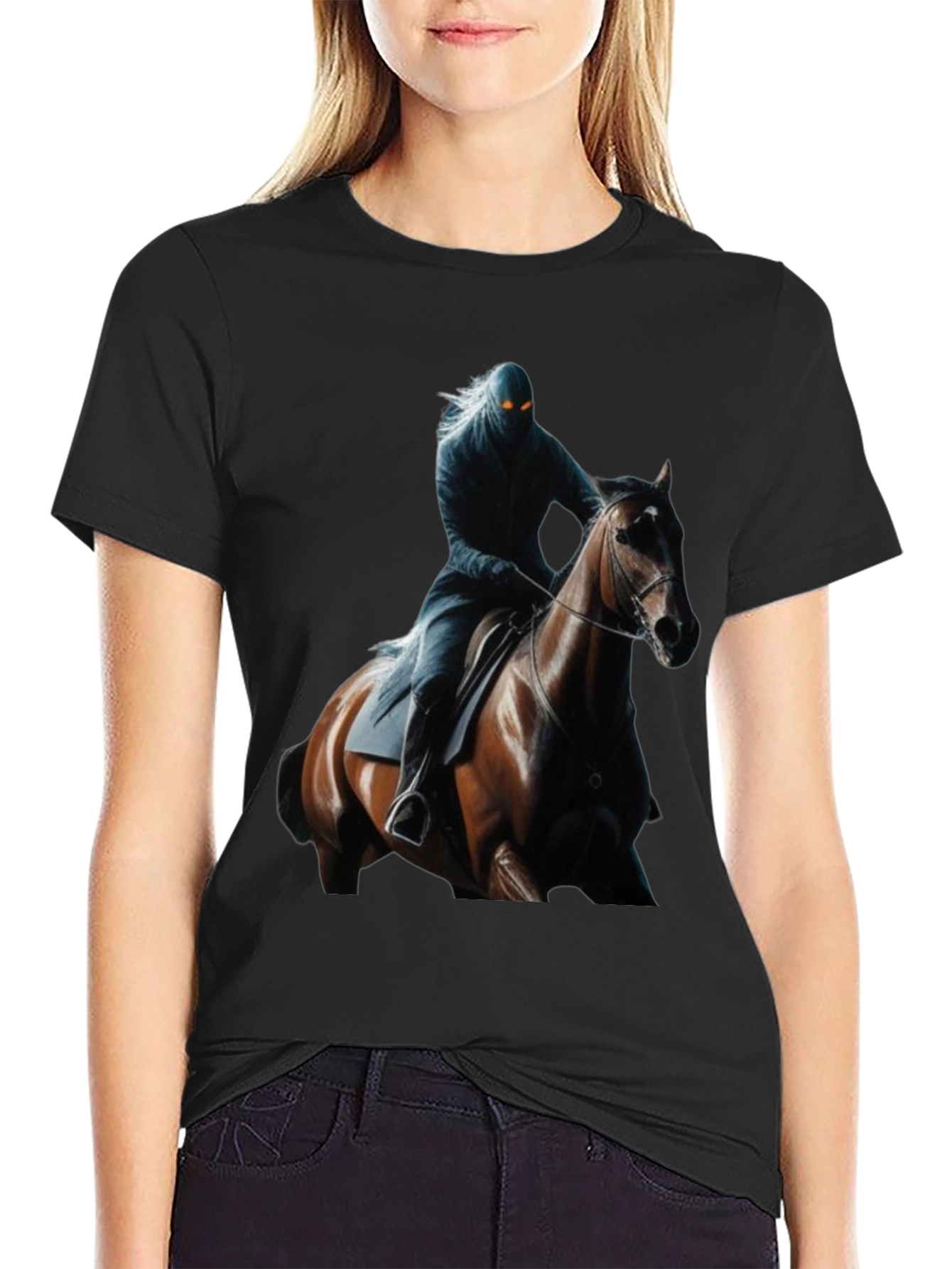 Dark Rider Graphic Tee - Stylish Mens Shirt