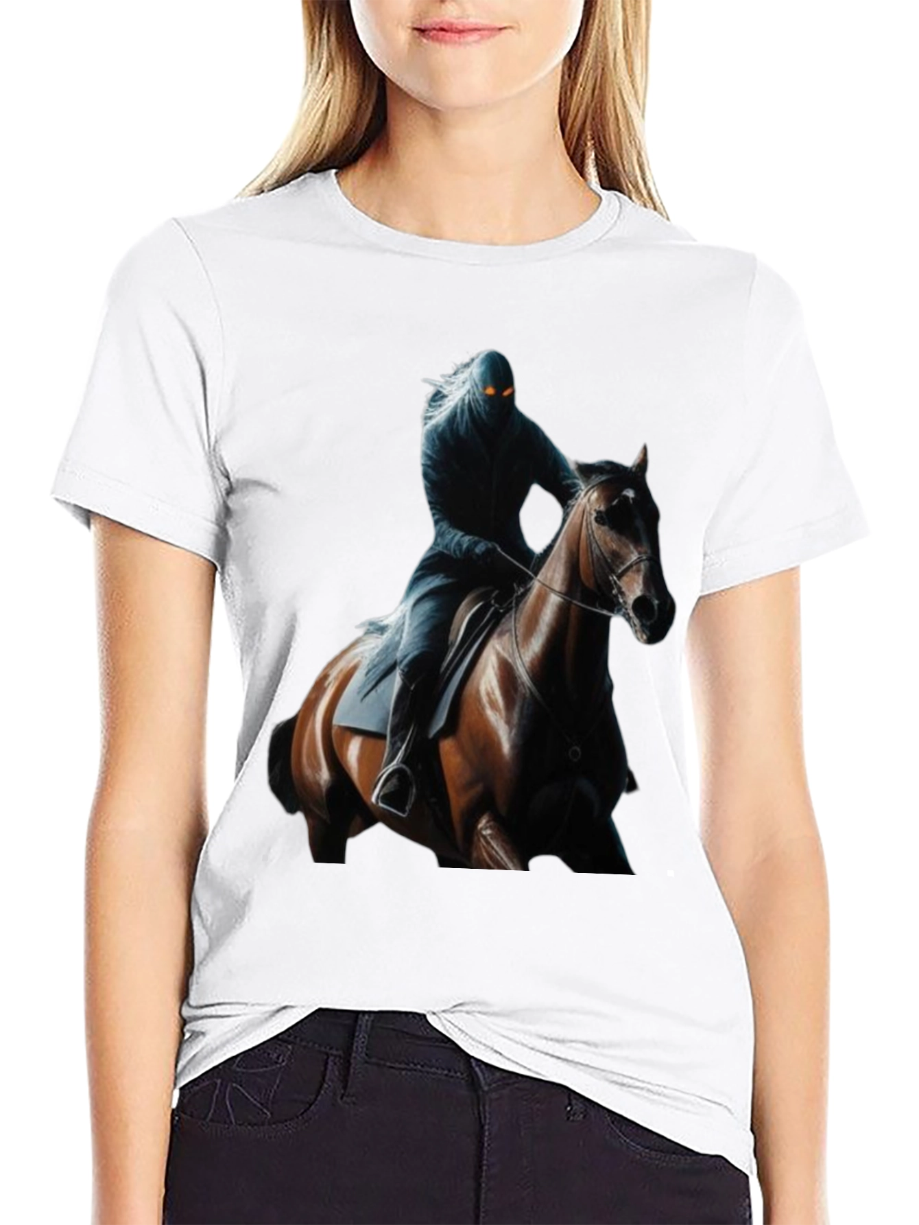 Dark Rider Graphic Tee - Stylish Mens Shirt