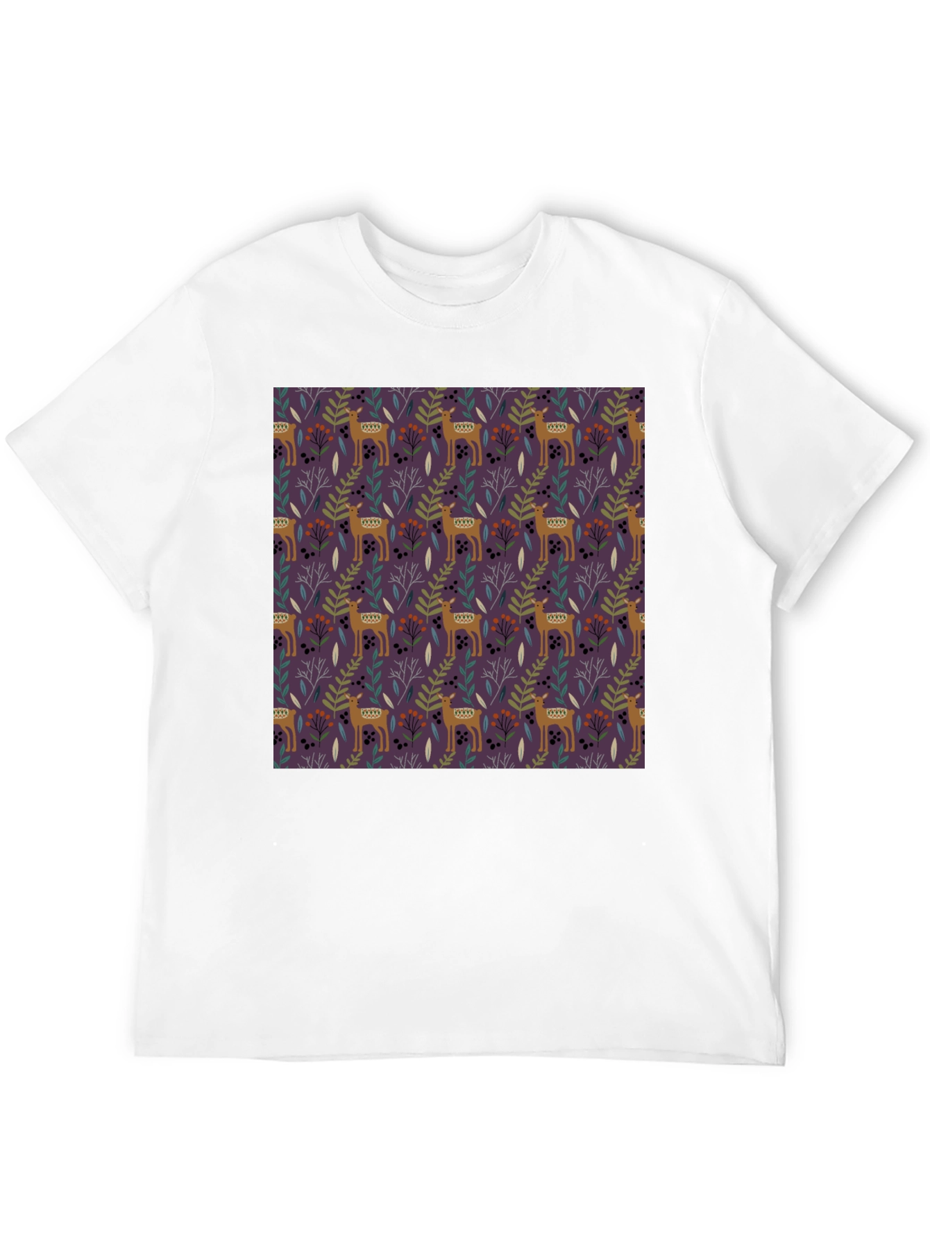 Deer Forest T-Shirt - Unique Graphic Tee