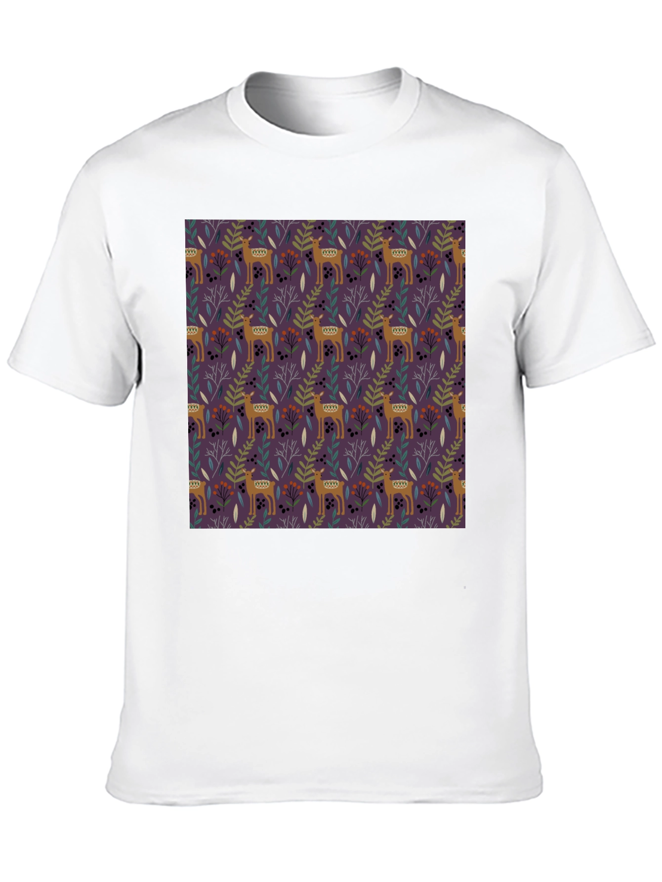 Deer Forest T-Shirt - Unique Graphic Tee