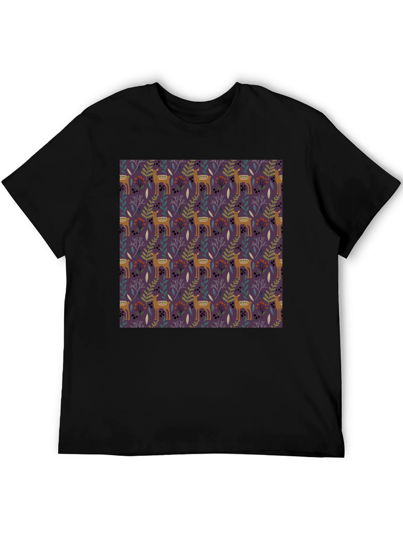 Deer Forest T-Shirt - Unique Graphic Tee