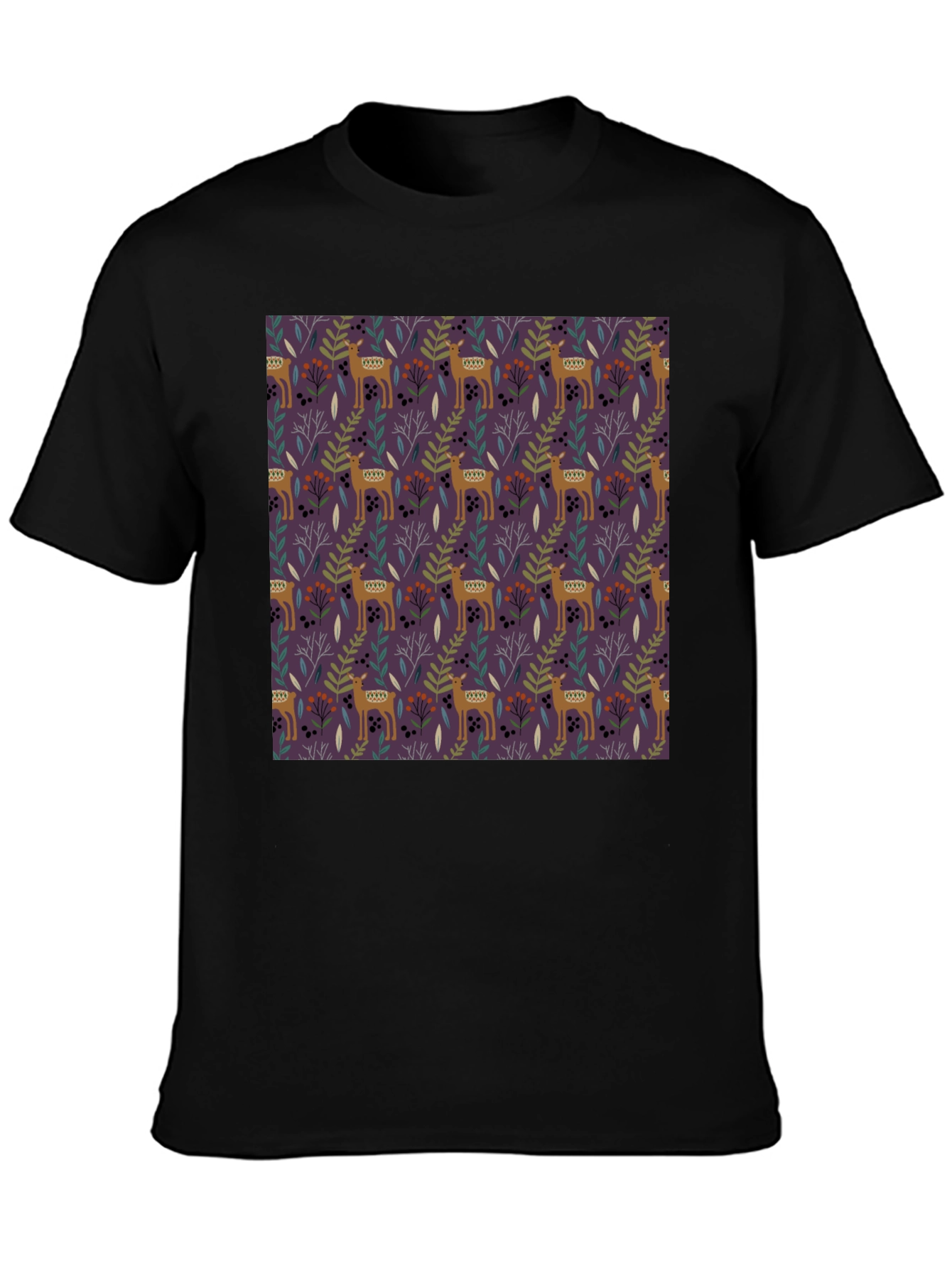Deer Forest T-Shirt - Unique Graphic Tee