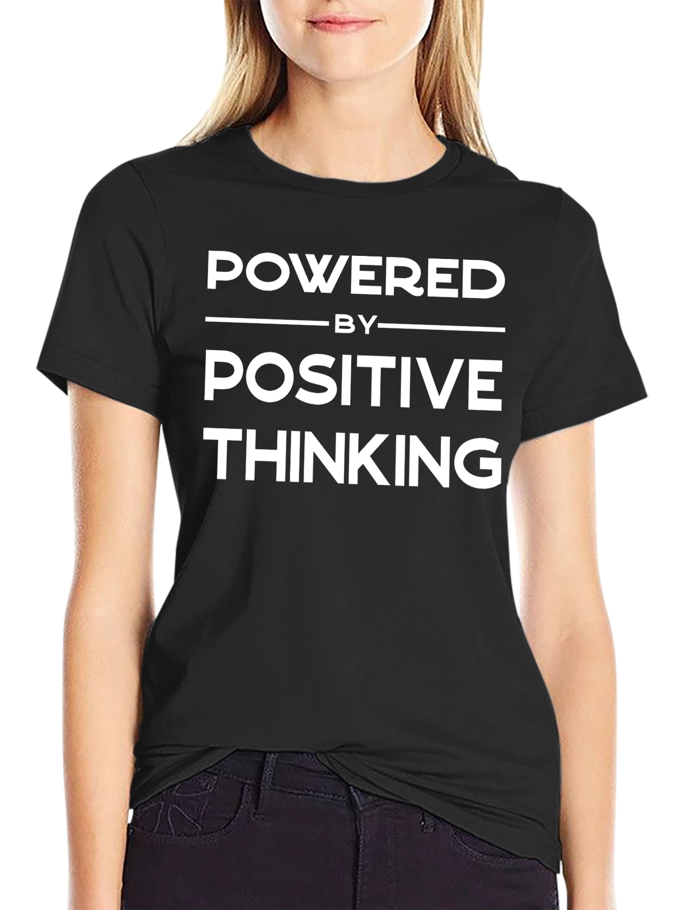Positive Thinking Graphic T-Shirt