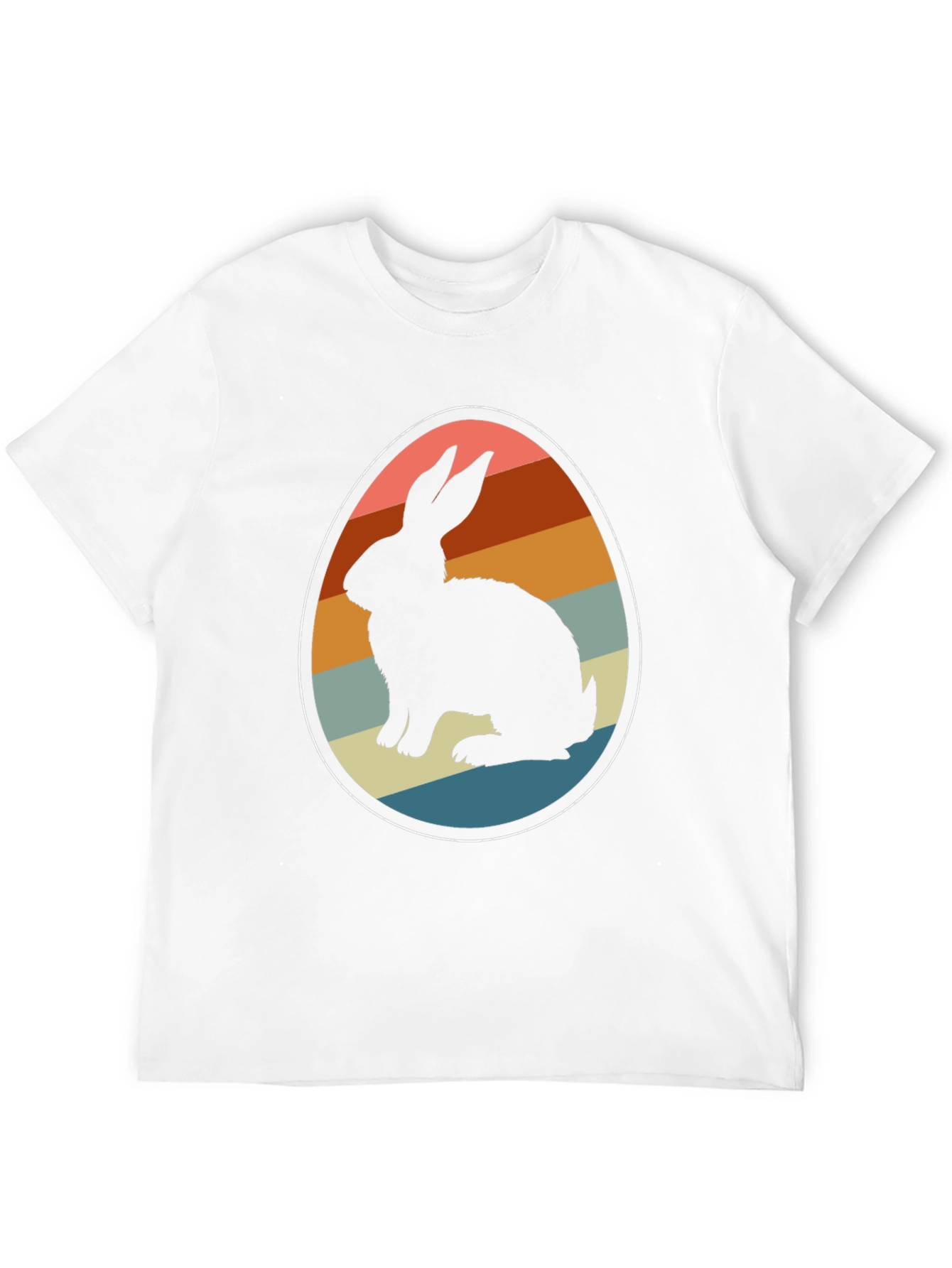 Retro Easter Bunny Egg T-Shirt