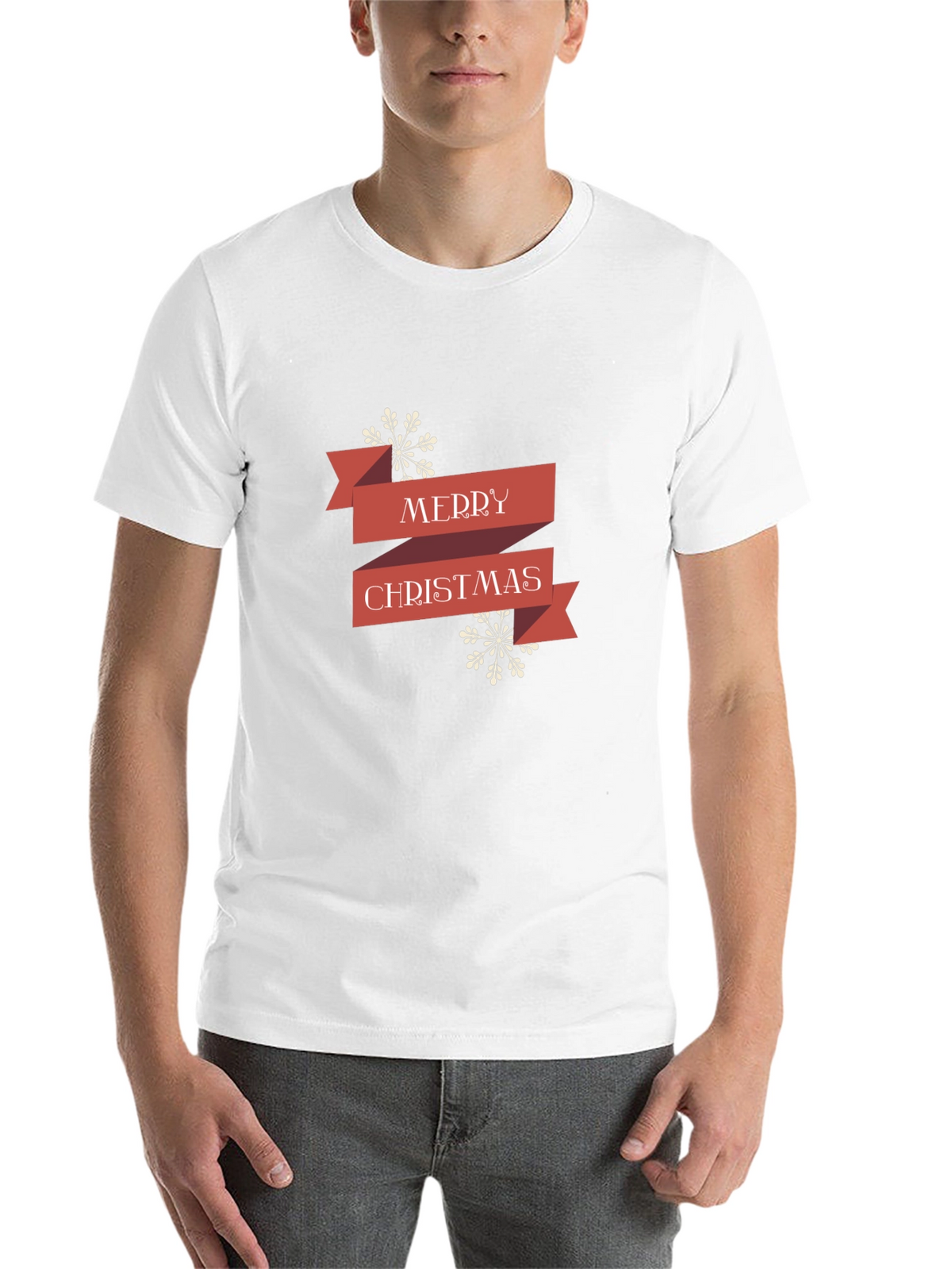 Festive Merry Christmas Graphic Tee - Holiday Style