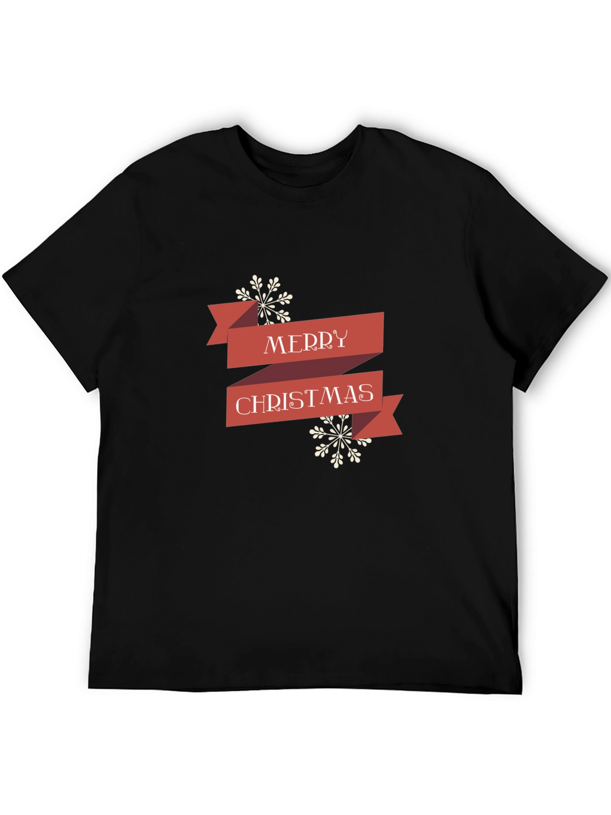 Festive Merry Christmas Graphic Tee - Holiday Style