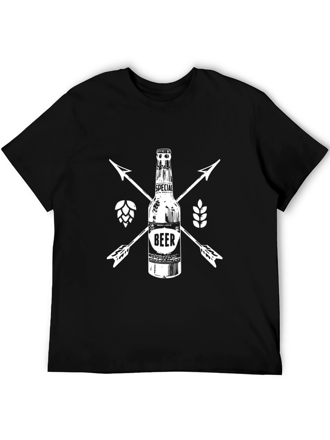 Beer Bottle Graphic Tee