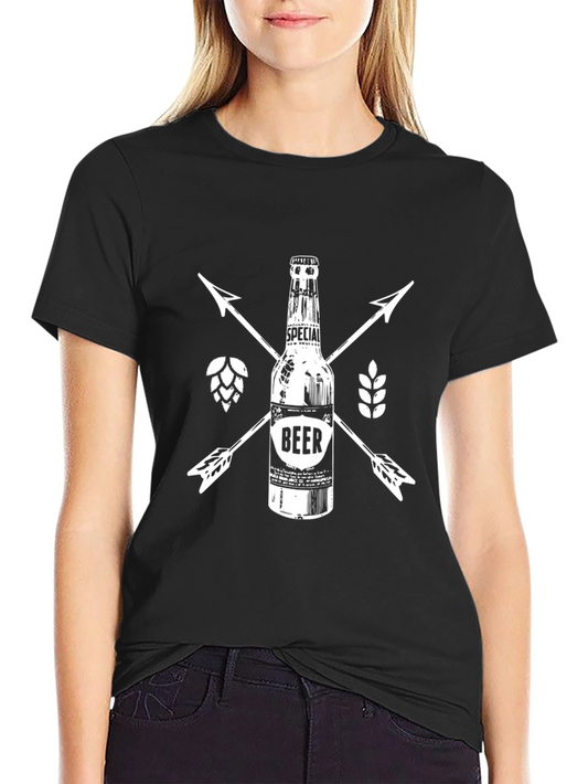 Beer Bottle Graphic Tee