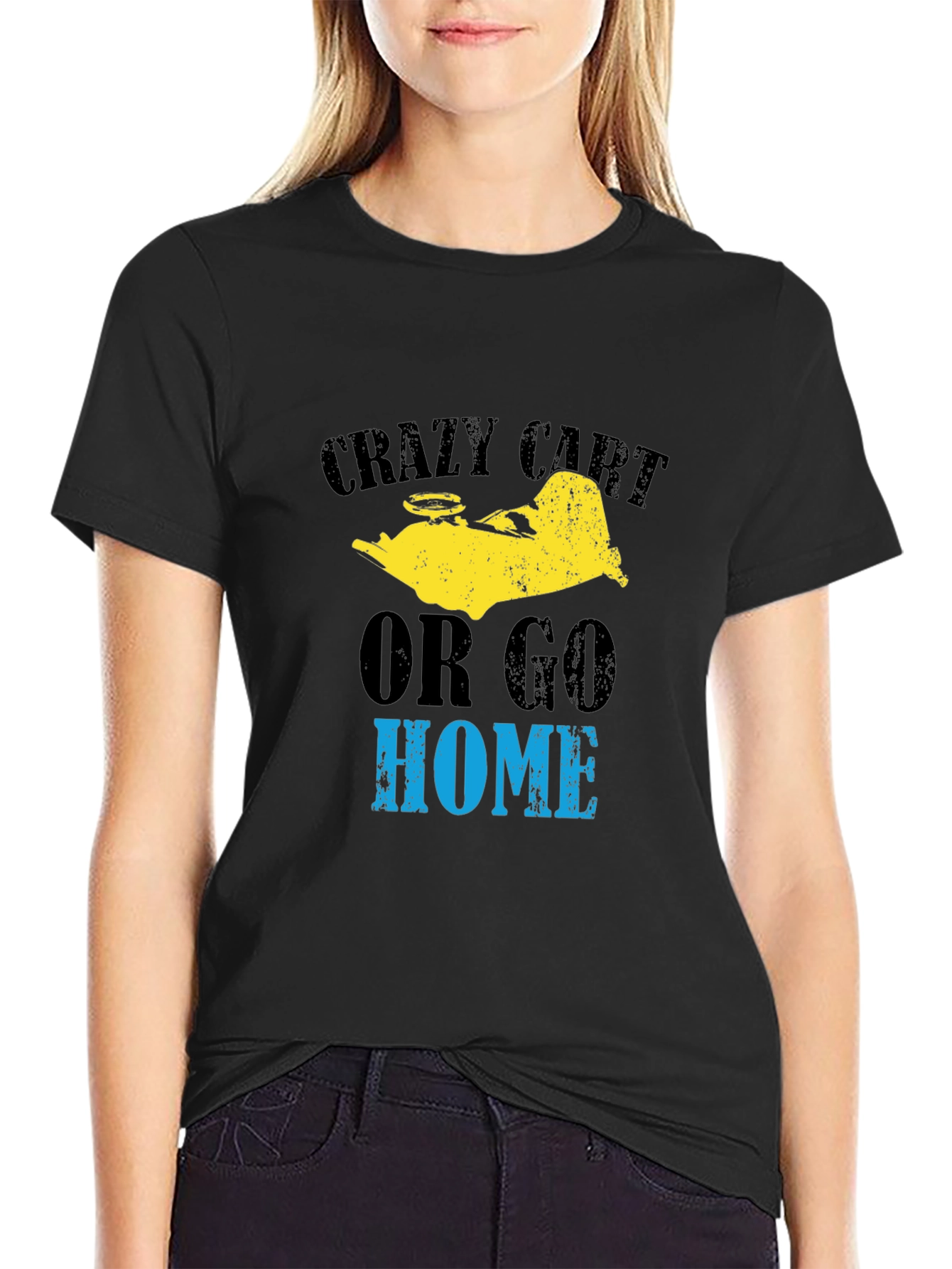 Crazy Cart or Go Home Tee