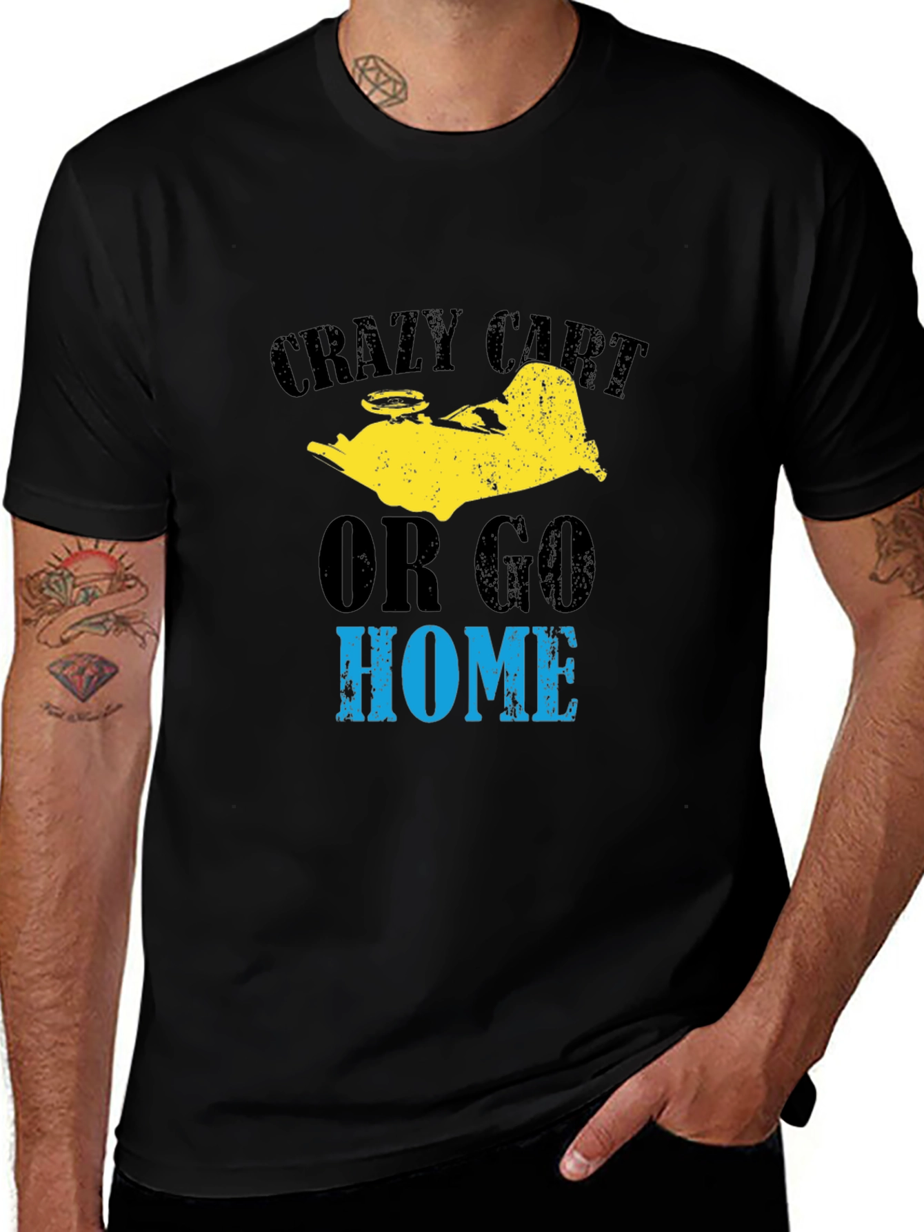 Crazy Cart or Go Home Tee