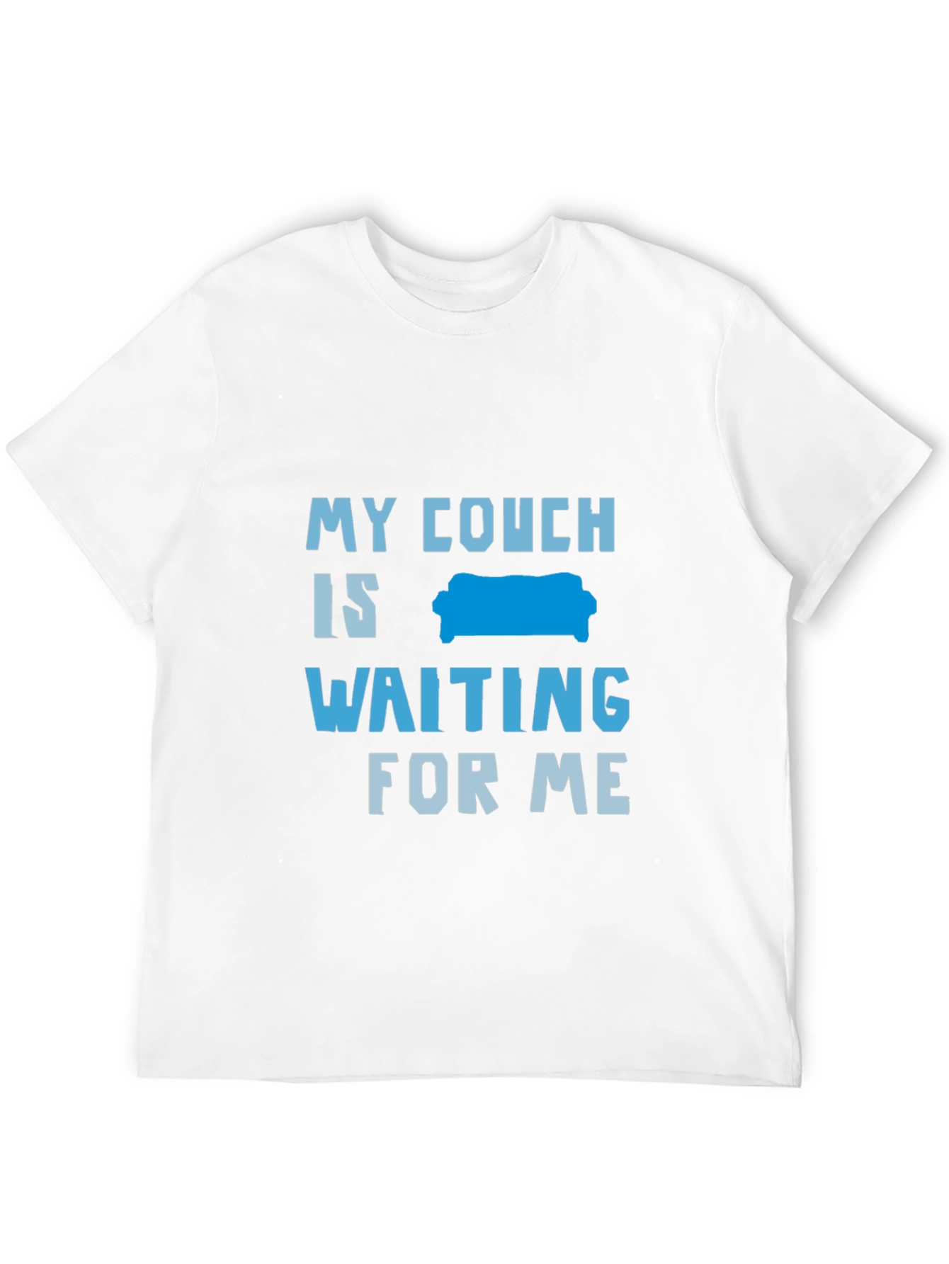 My Couch is Waiting Graphic Tee