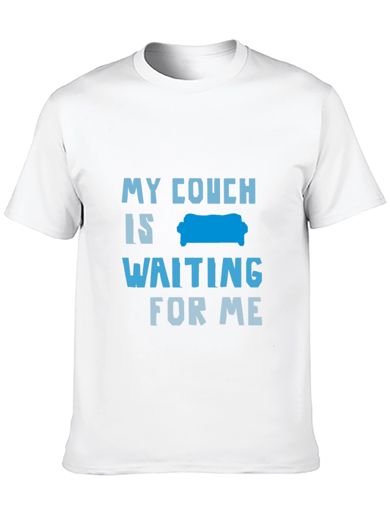 My Couch is Waiting Graphic Tee