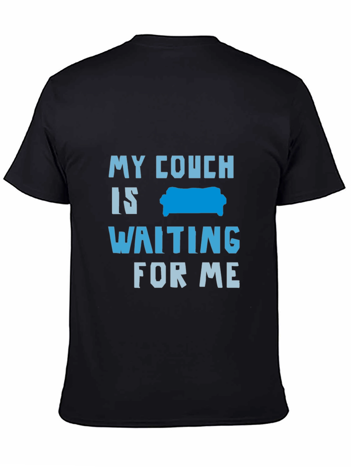 My Couch is Waiting Graphic Tee