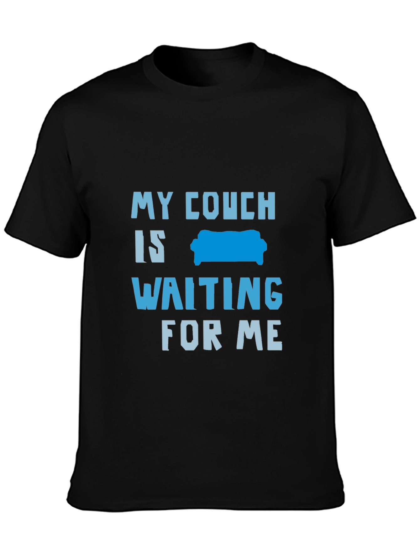 My Couch is Waiting Graphic Tee