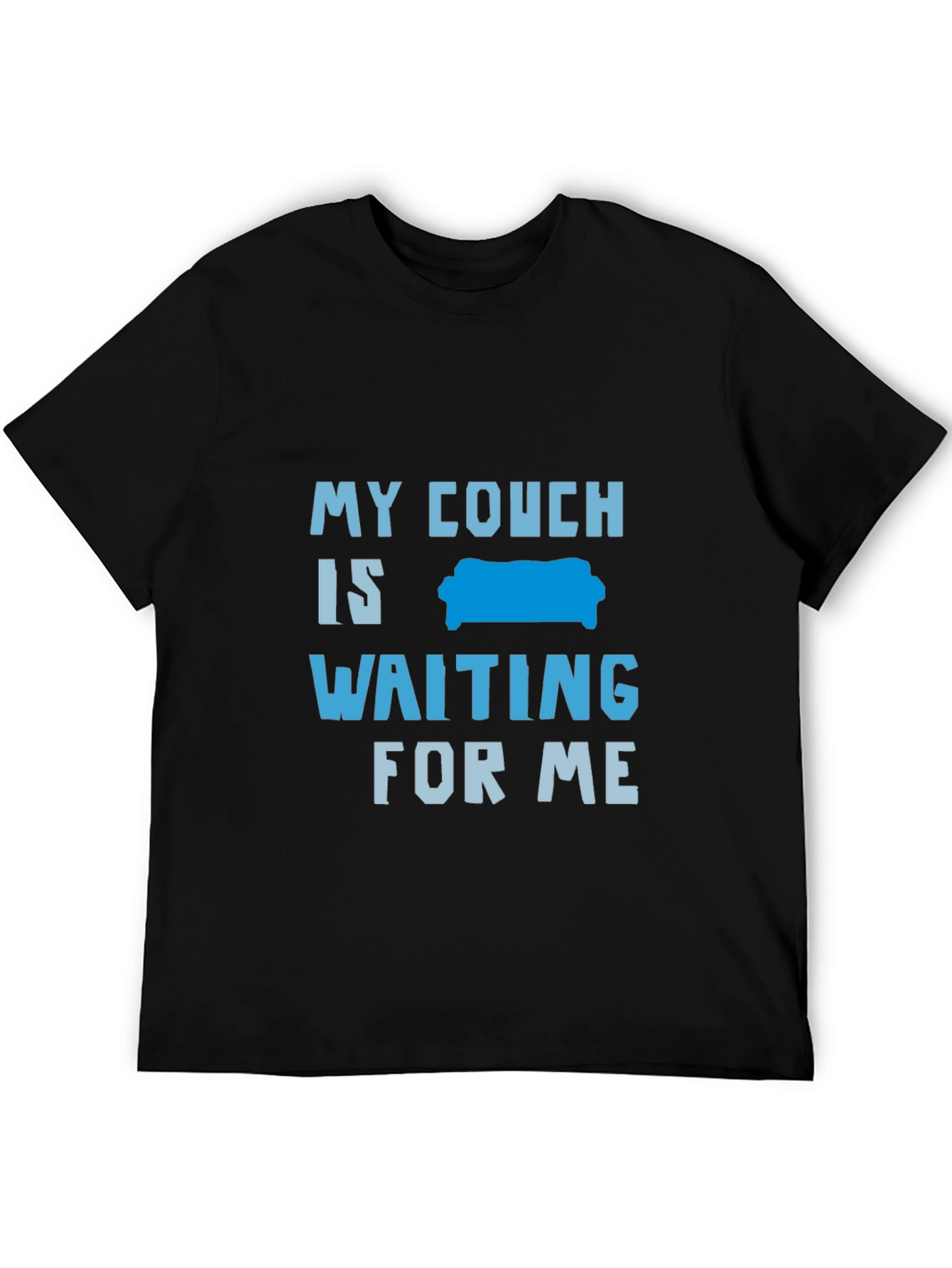 My Couch is Waiting Graphic Tee