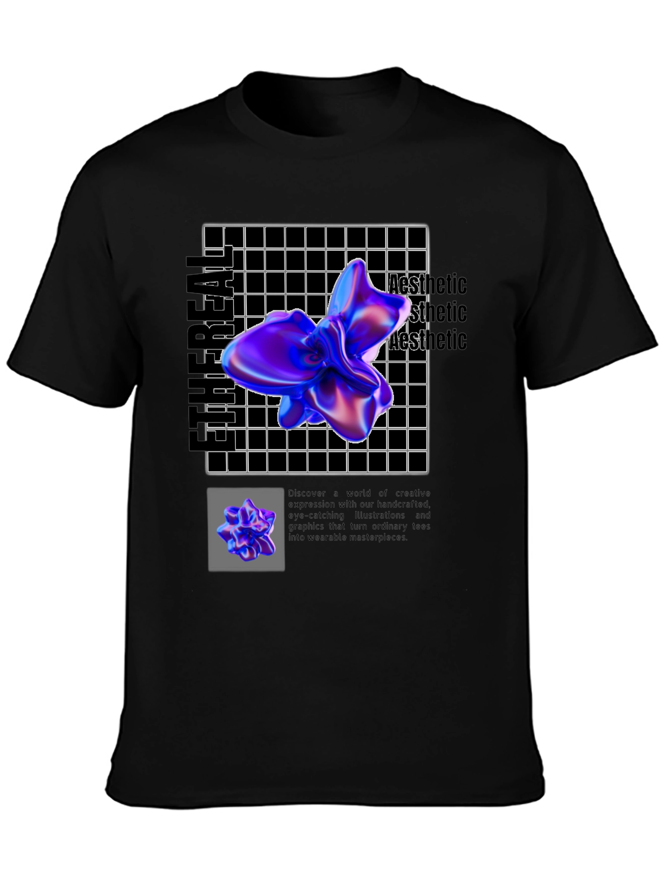 Abstract Aesthetic Design T-Shirt
