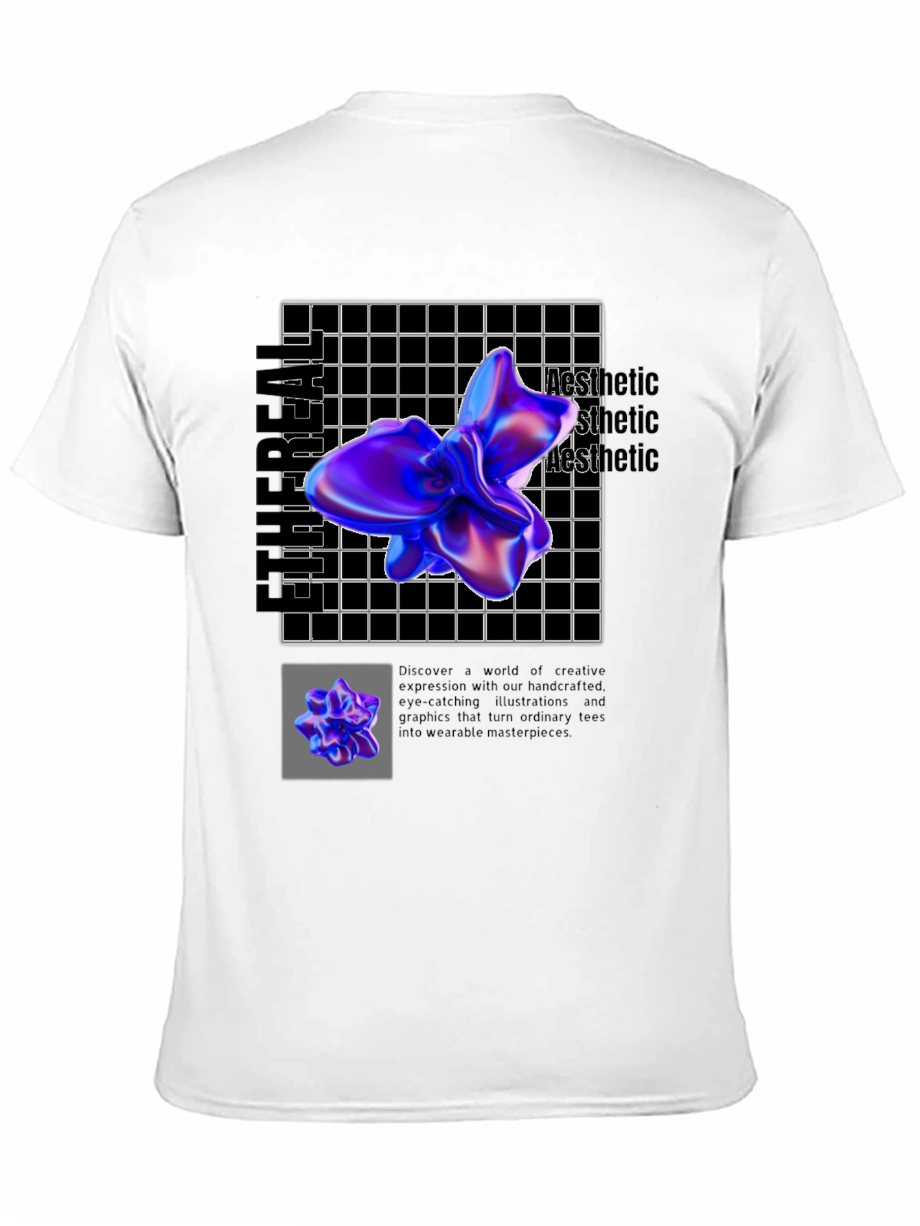 Abstract Aesthetic Design T-Shirt