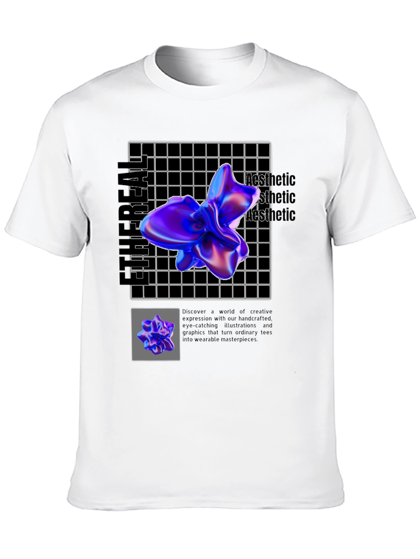 Abstract Aesthetic Design T-Shirt
