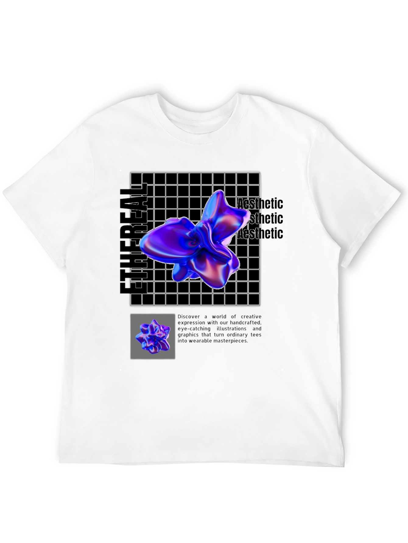 Abstract Aesthetic Design T-Shirt