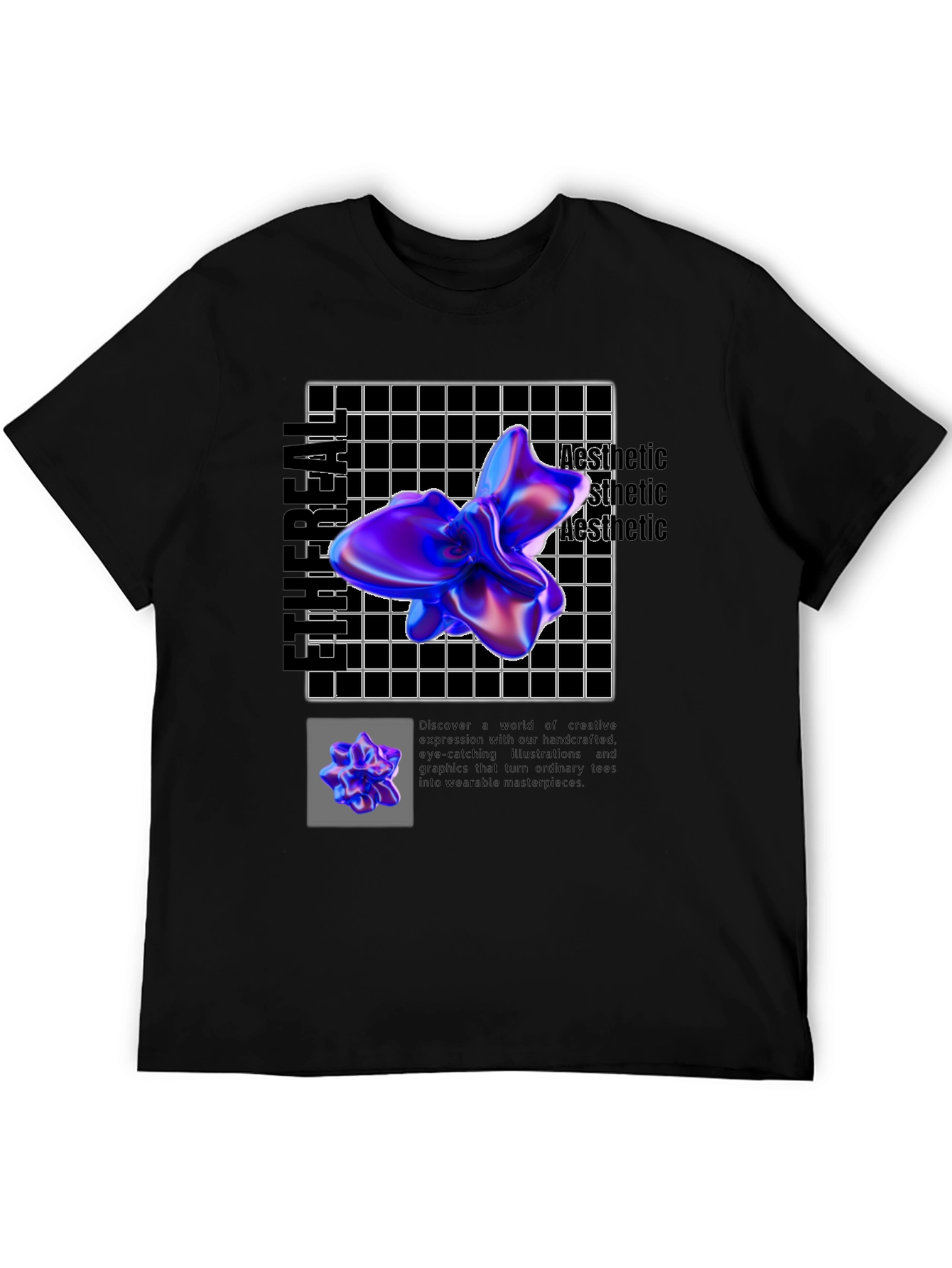 Abstract Aesthetic Design T-Shirt