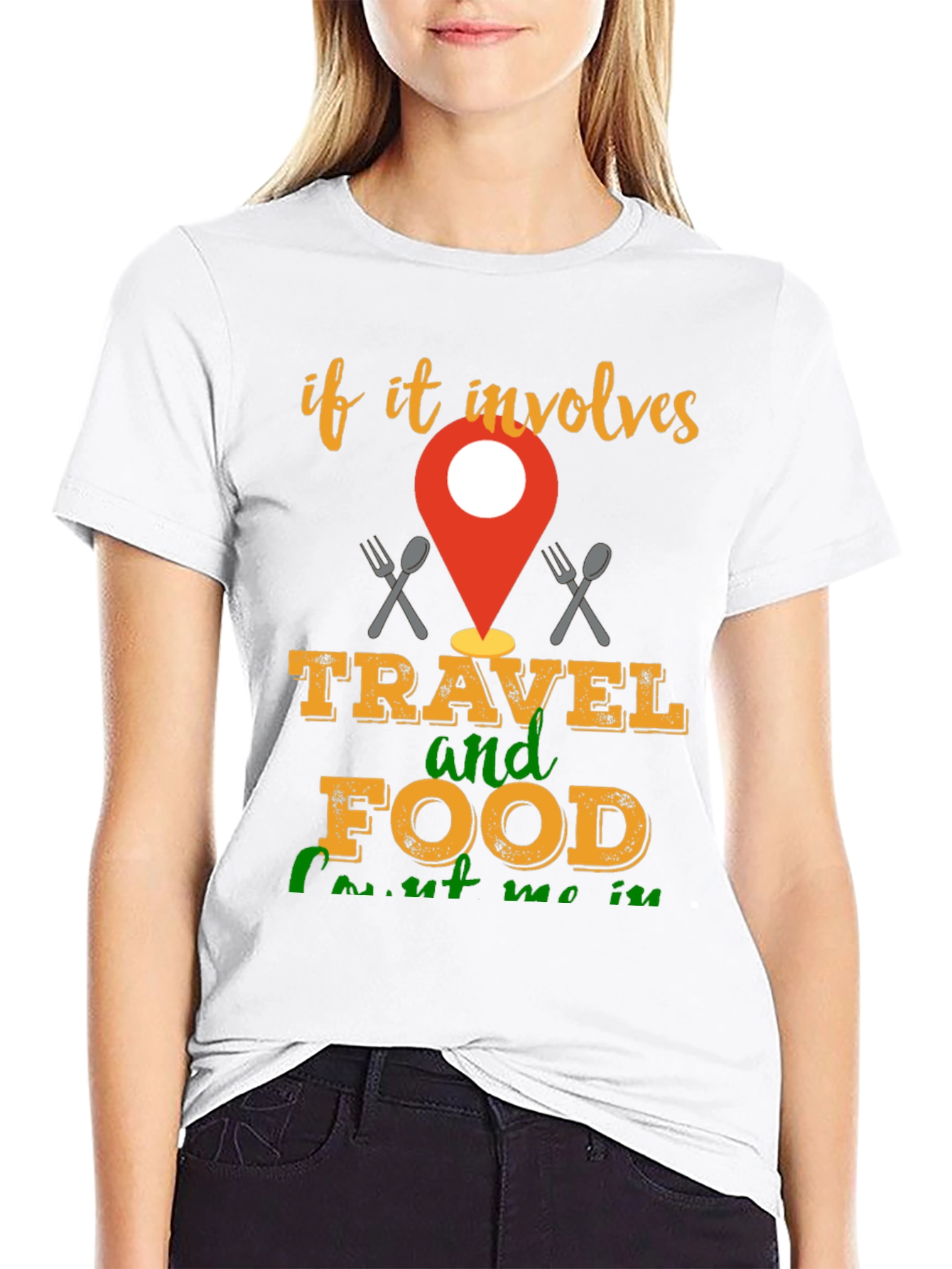 Travel & Food T-Shirt - Involve Me!