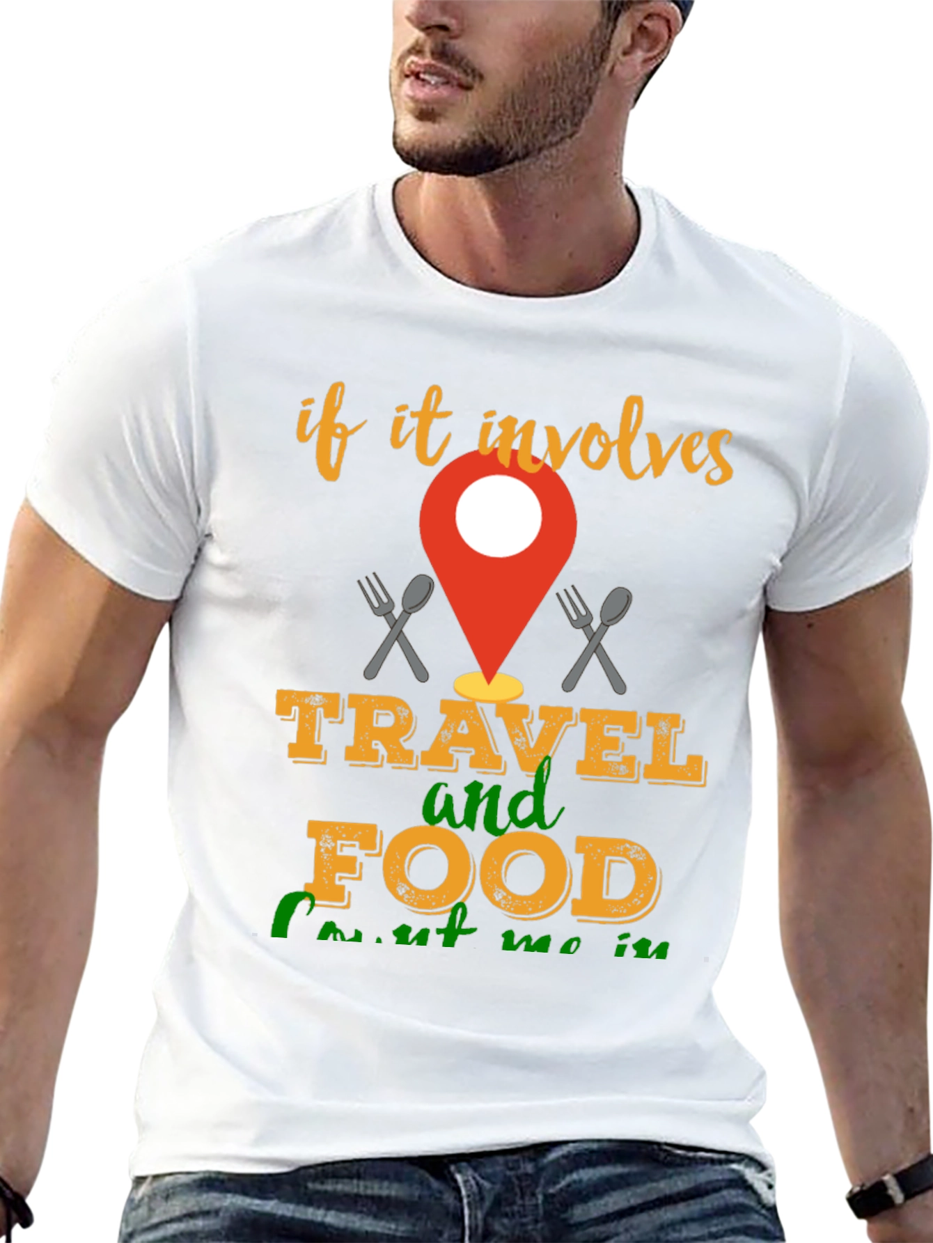 Travel & Food T-Shirt - Involve Me!