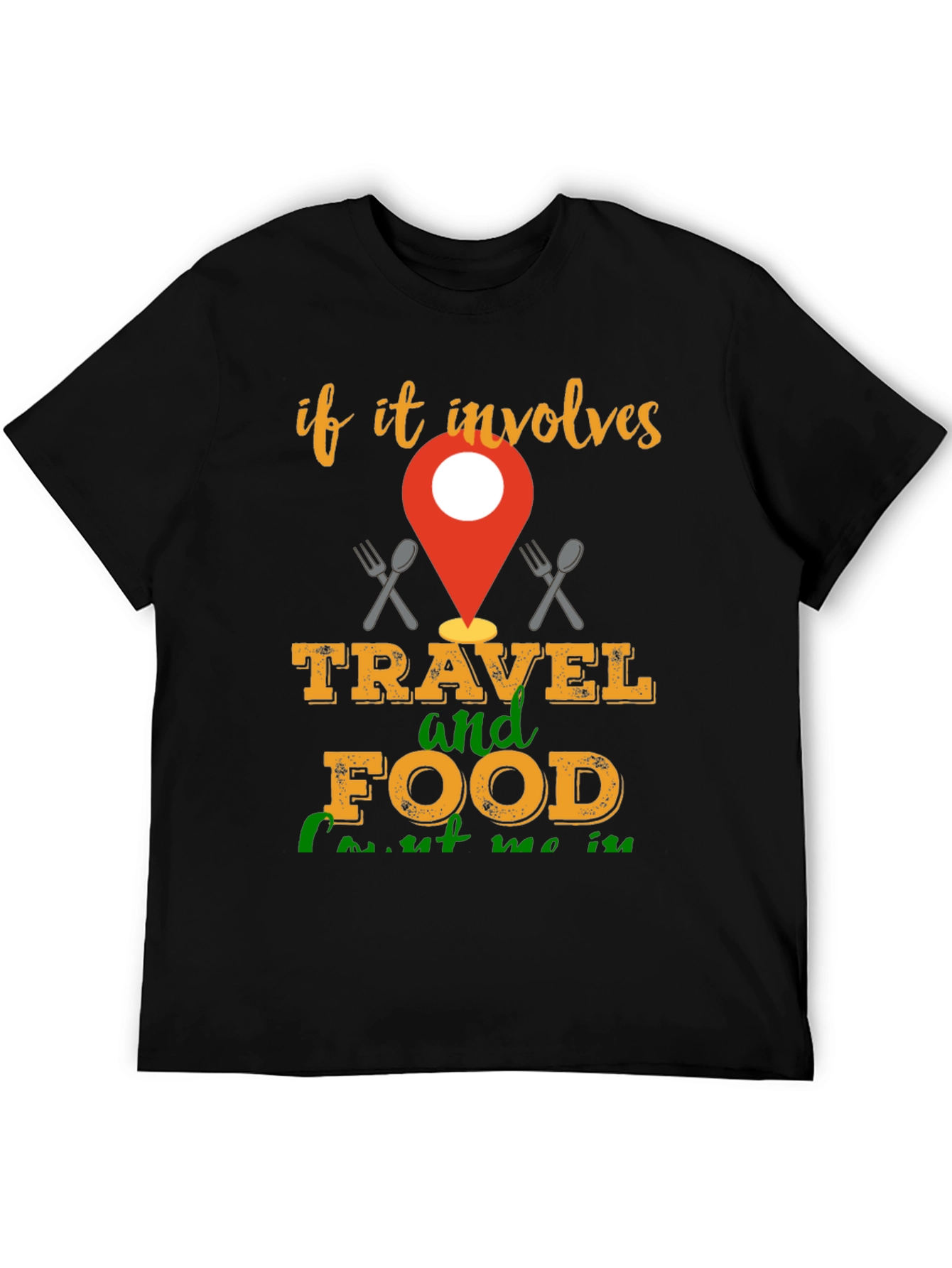 Travel & Food T-Shirt - Involve Me!