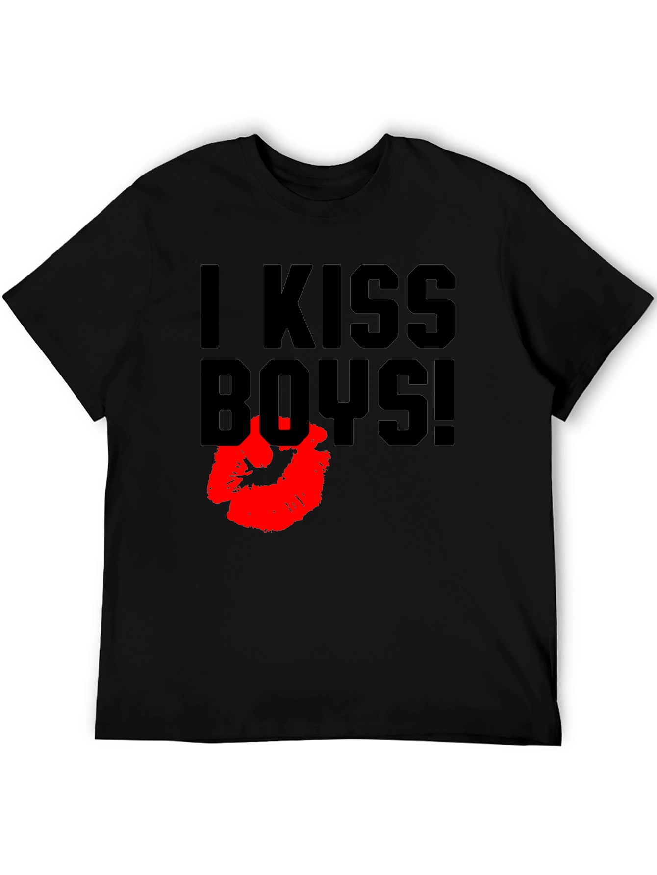 I Kiss Boys! Graphic T-Shirt