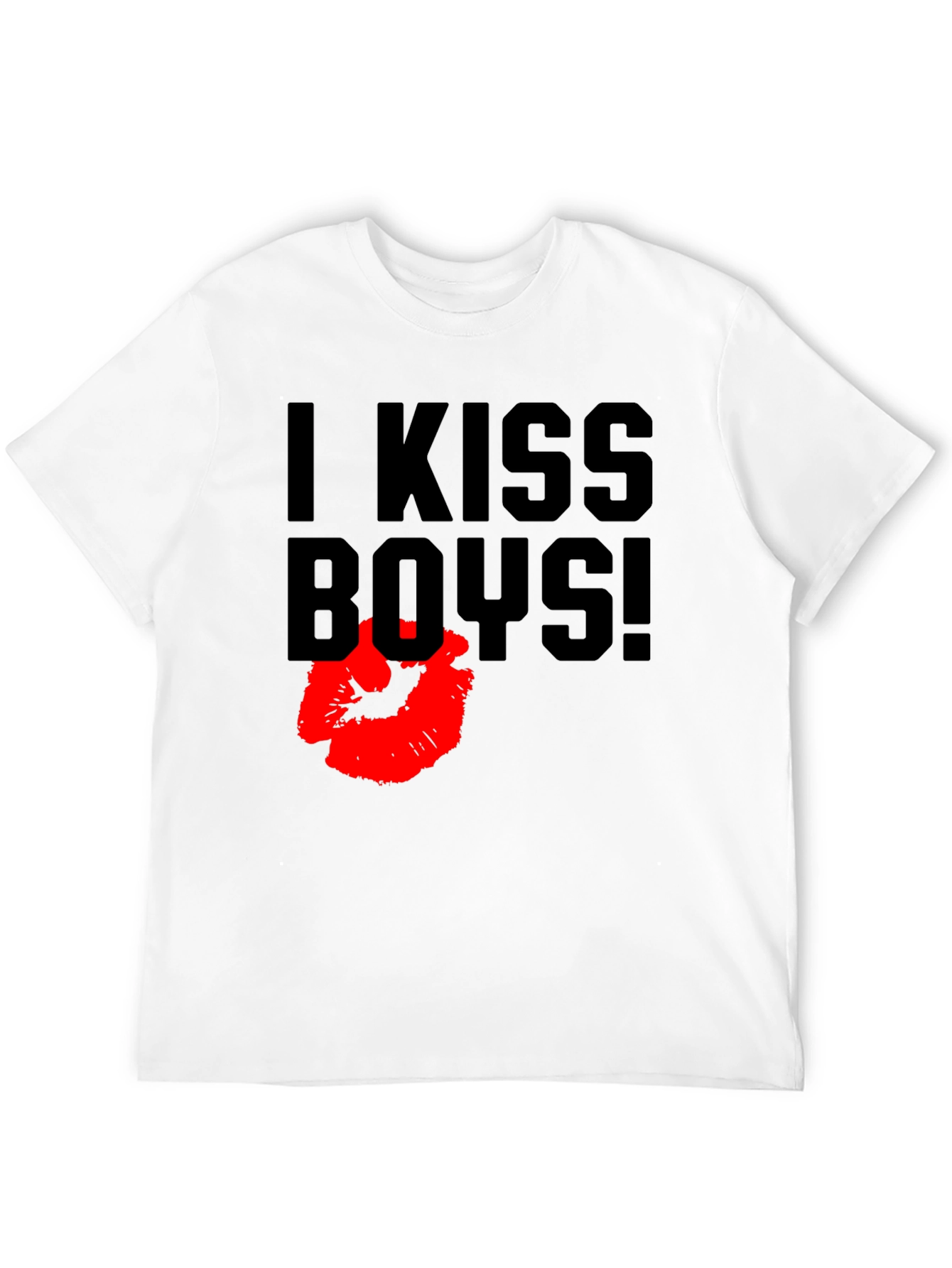 I Kiss Boys! Graphic T-Shirt