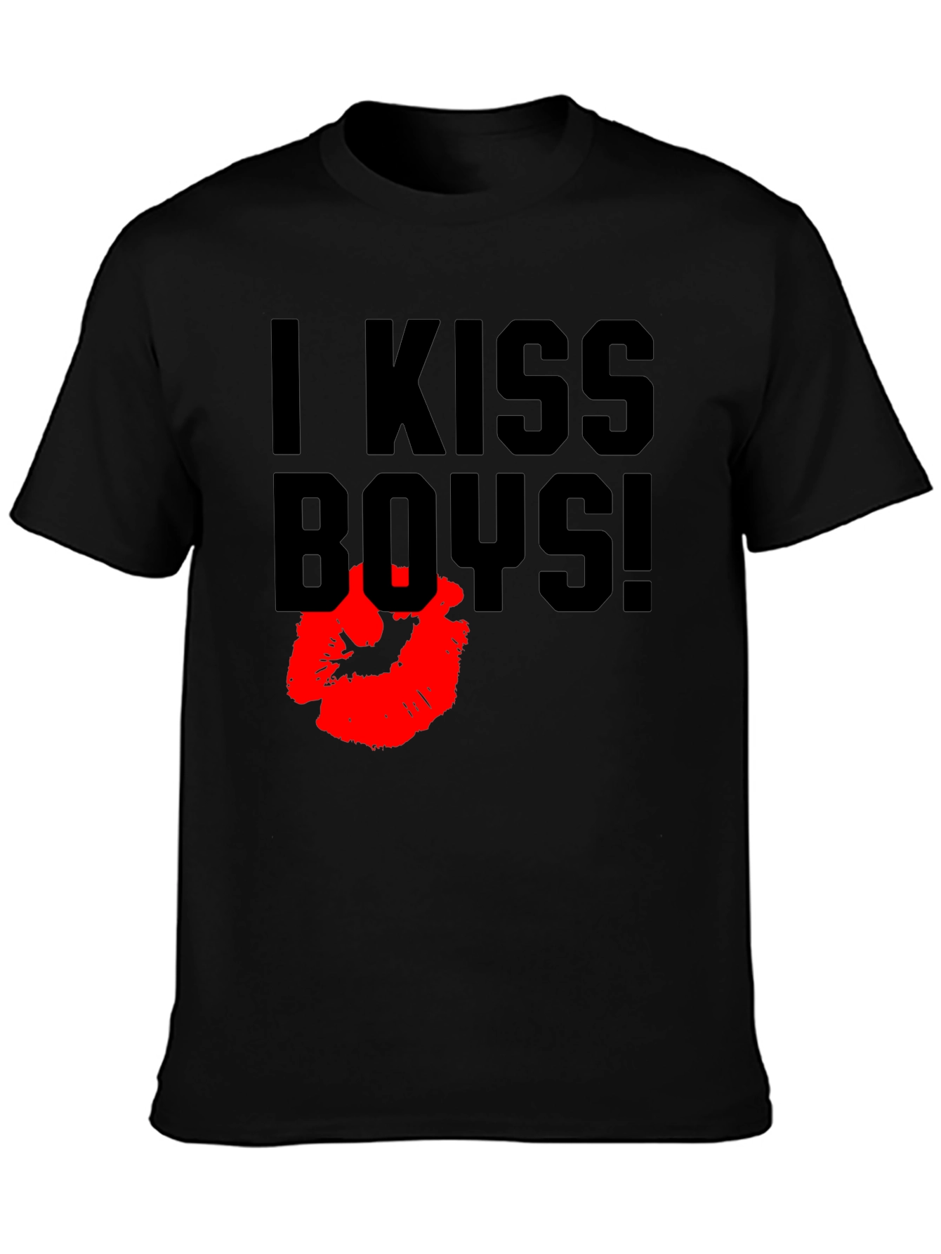 I Kiss Boys! Graphic T-Shirt