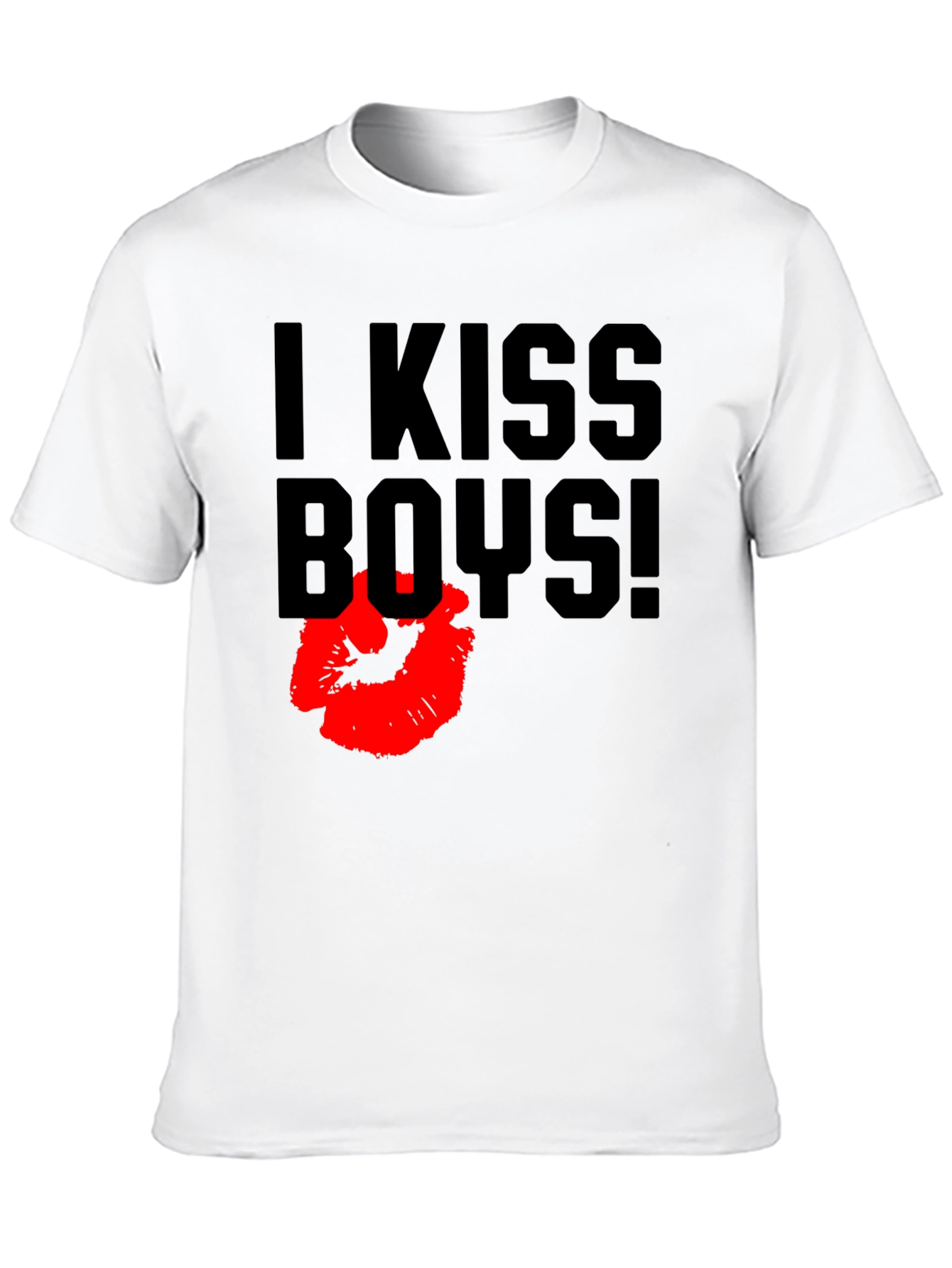 I Kiss Boys! Graphic T-Shirt