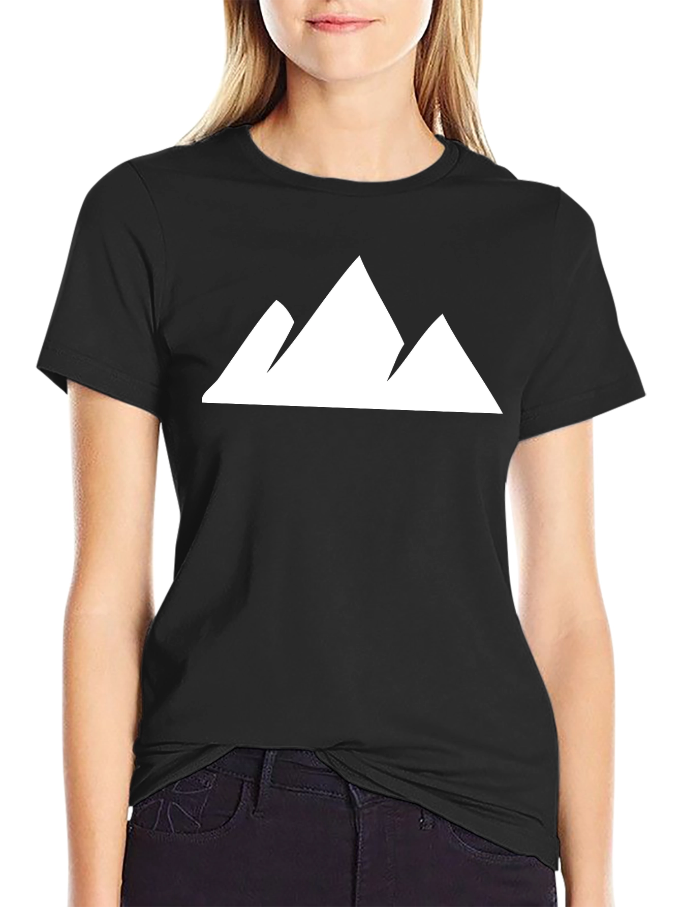 Mountain Peak Graphic Tee - Modern Style