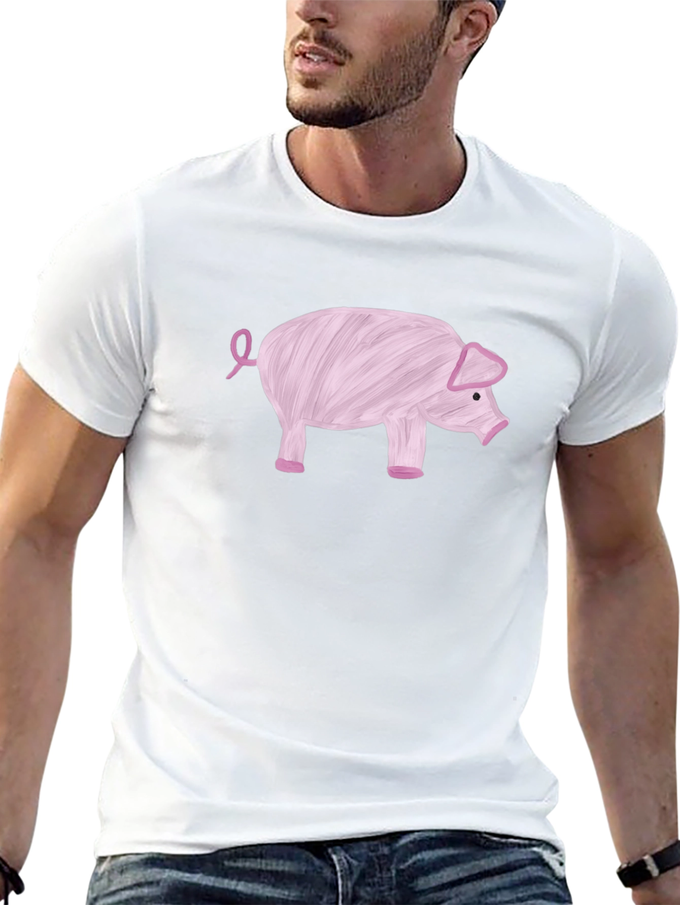 Pig Graphic Tee - Classic Comfort Stylish Design