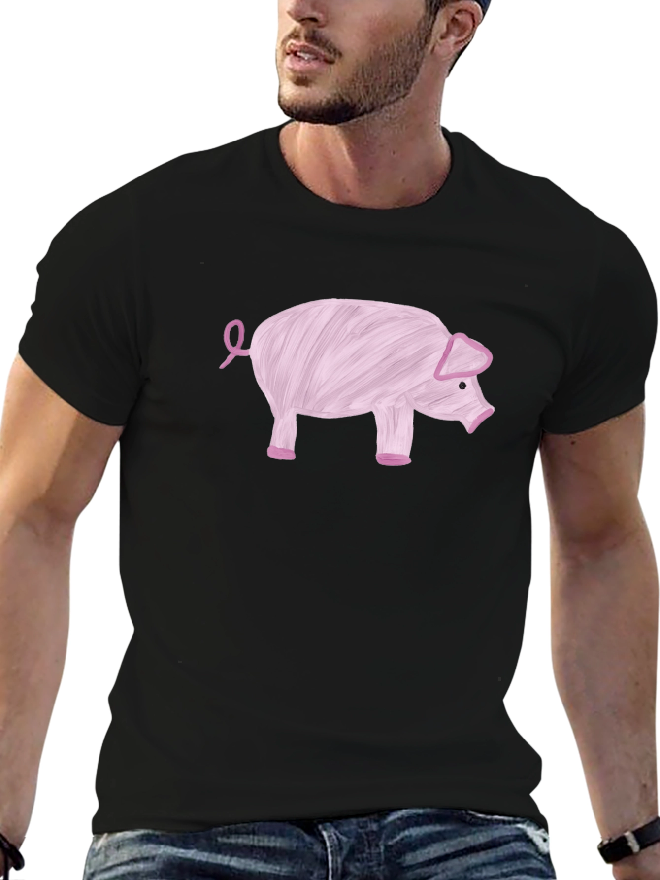 Pig Graphic Tee - Classic Comfort Stylish Design