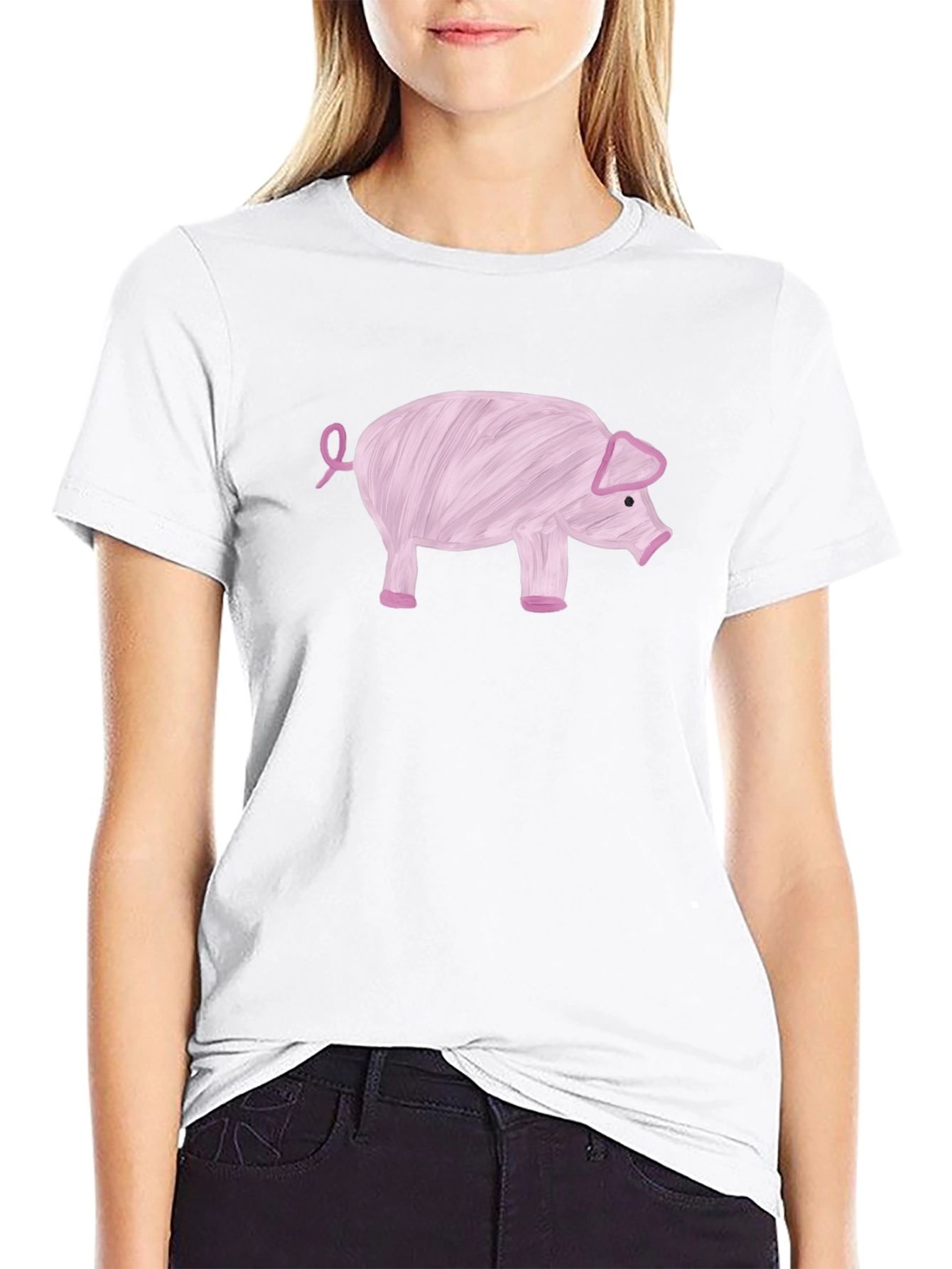 Pig Graphic Tee - Classic Comfort Stylish Design