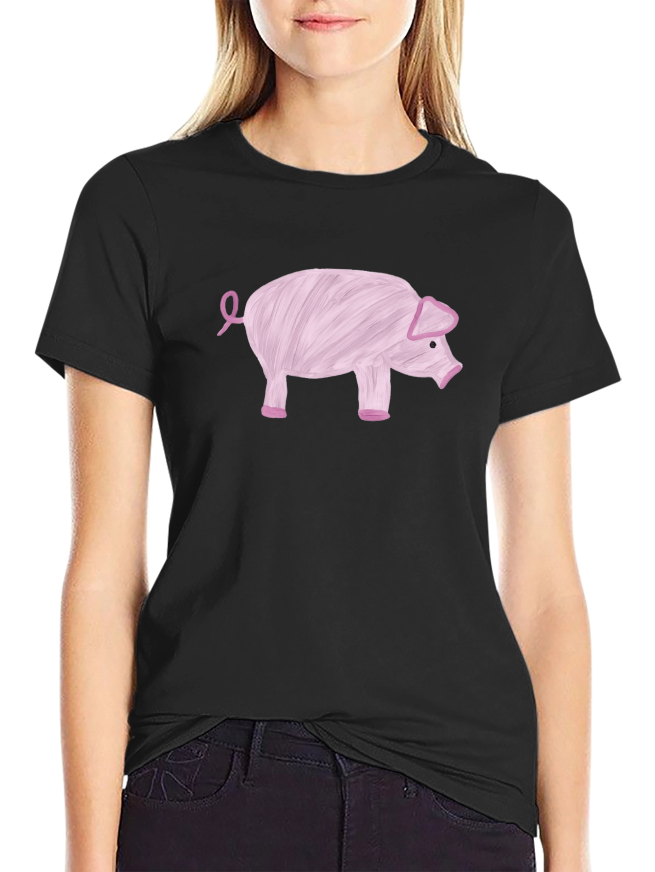 Pig Graphic Tee - Classic Comfort Stylish Design