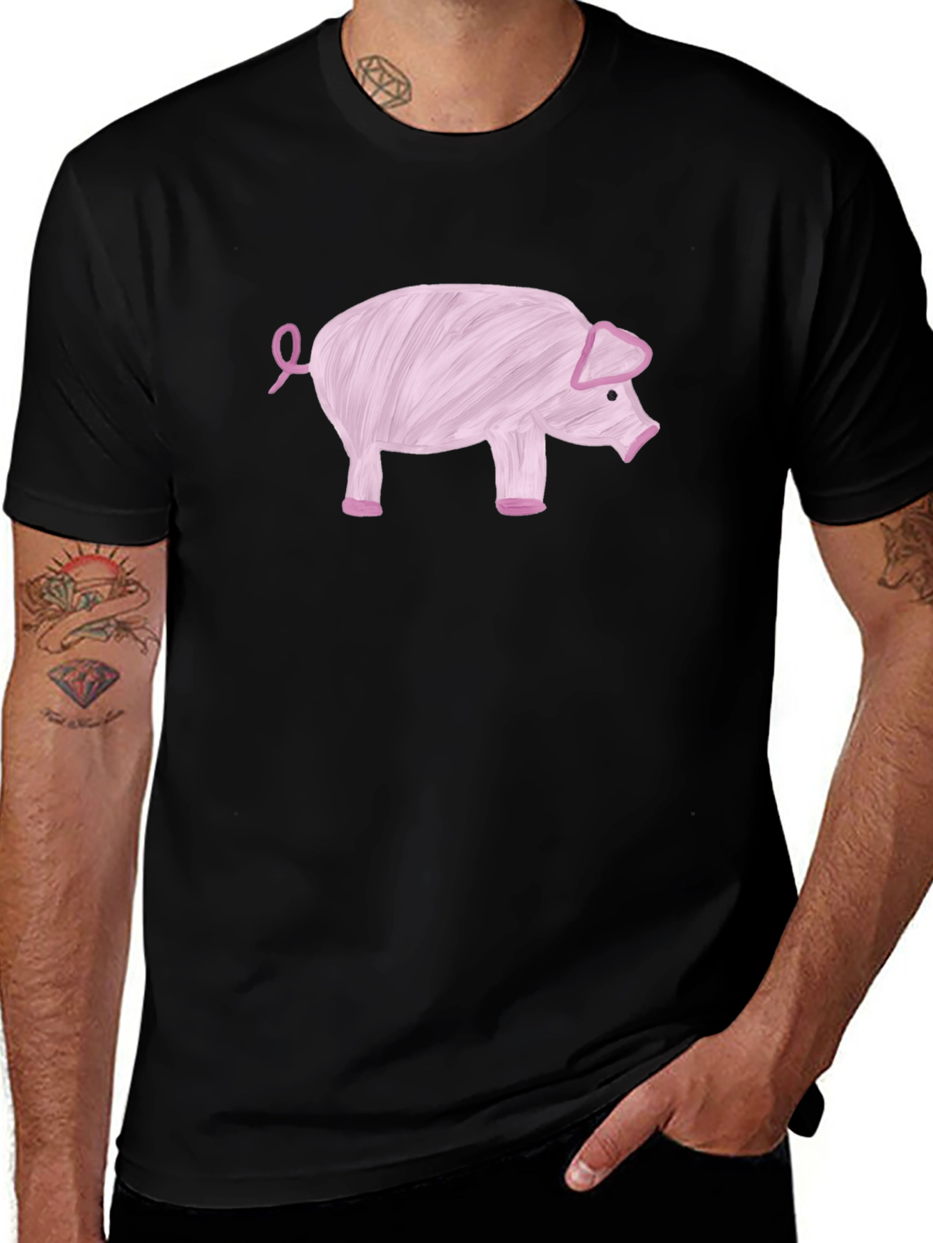 Pig Graphic Tee - Classic Comfort Stylish Design