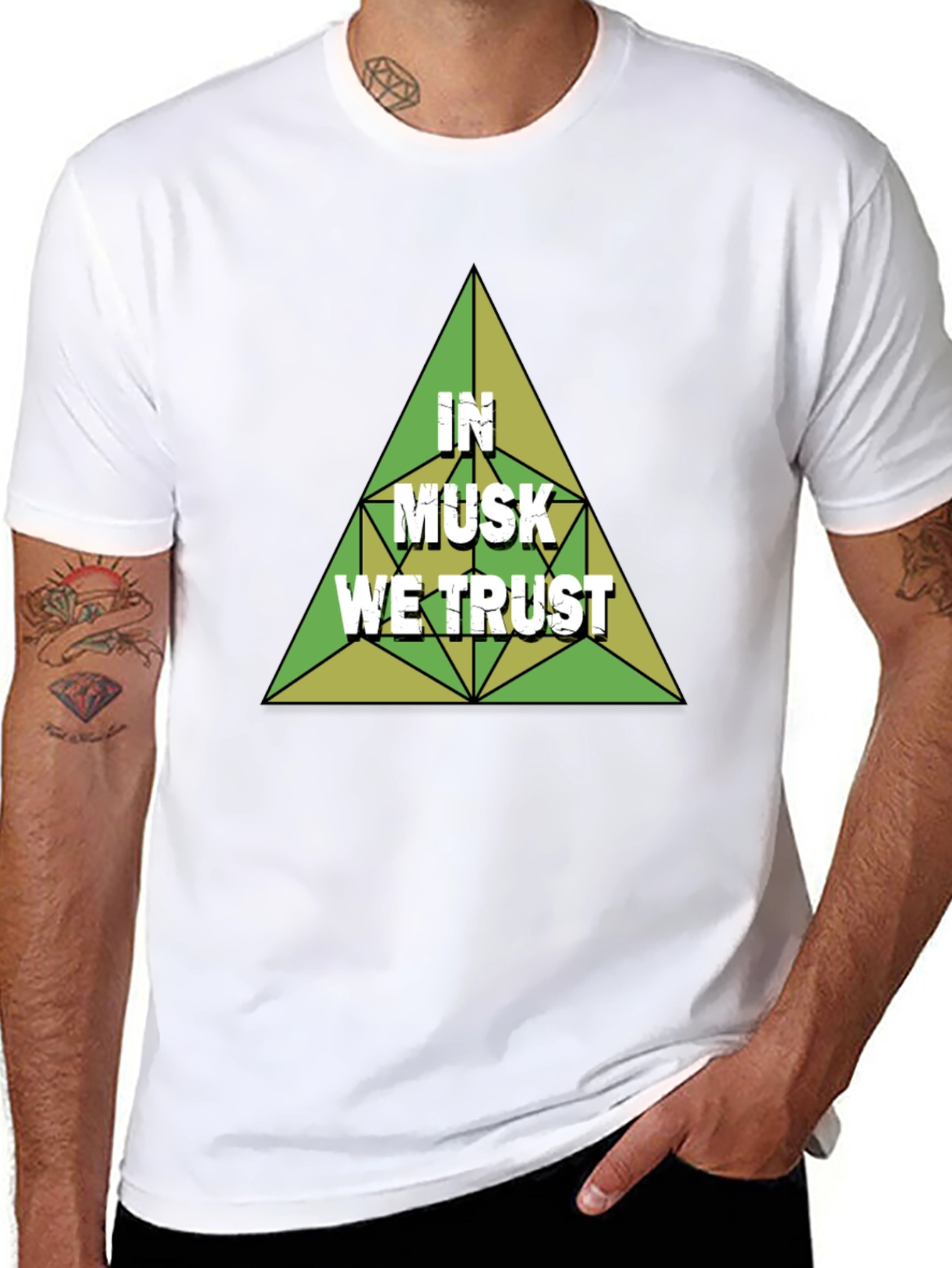 In Musk We Trust Graphic Tee