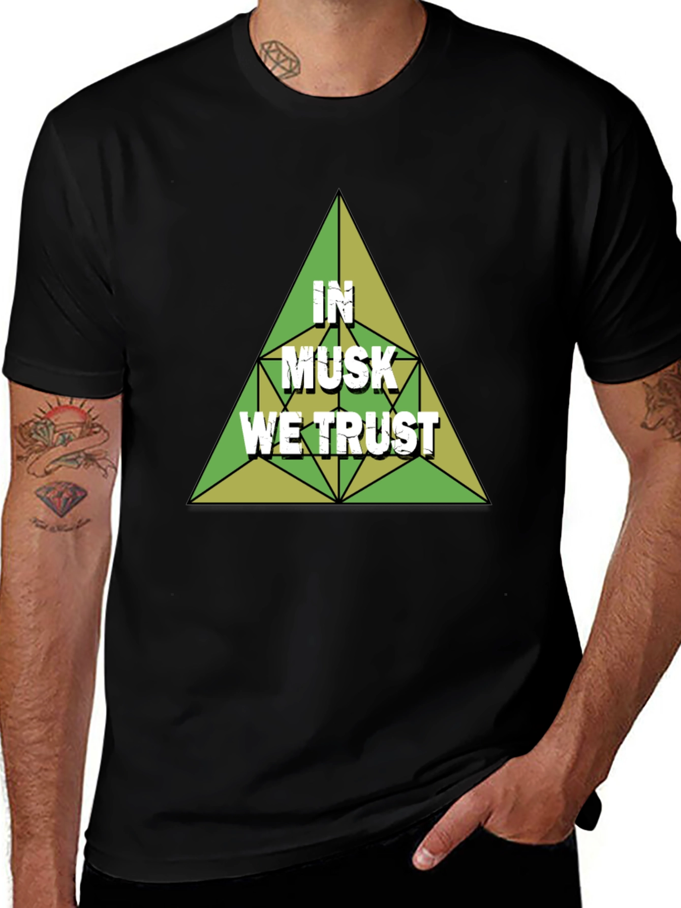 In Musk We Trust Graphic Tee