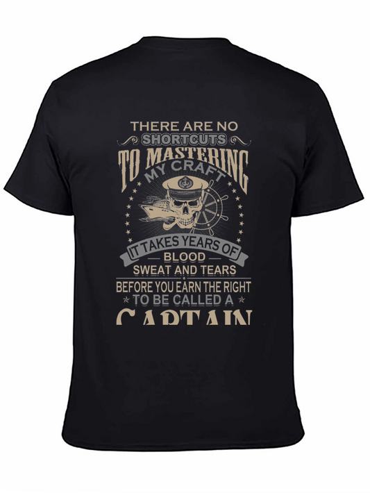 Captain Mastering Craft Graphic T-Shirt