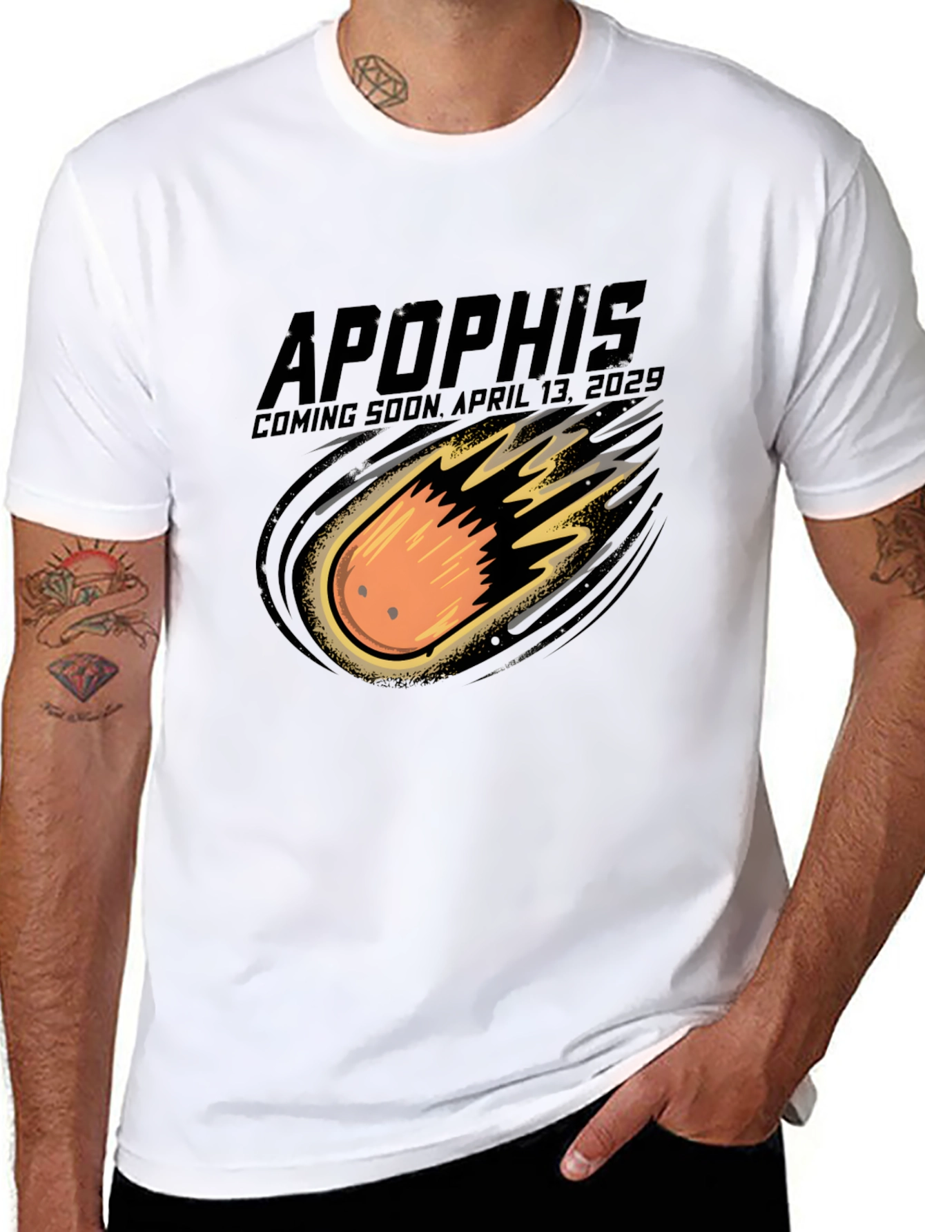 Apophis Asteroid April 2029 T-Shirt