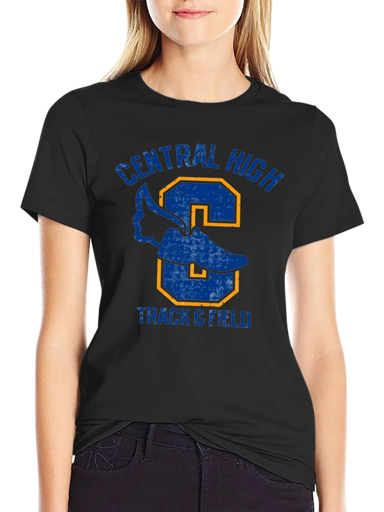 Central High Track & Field Graphic Tee