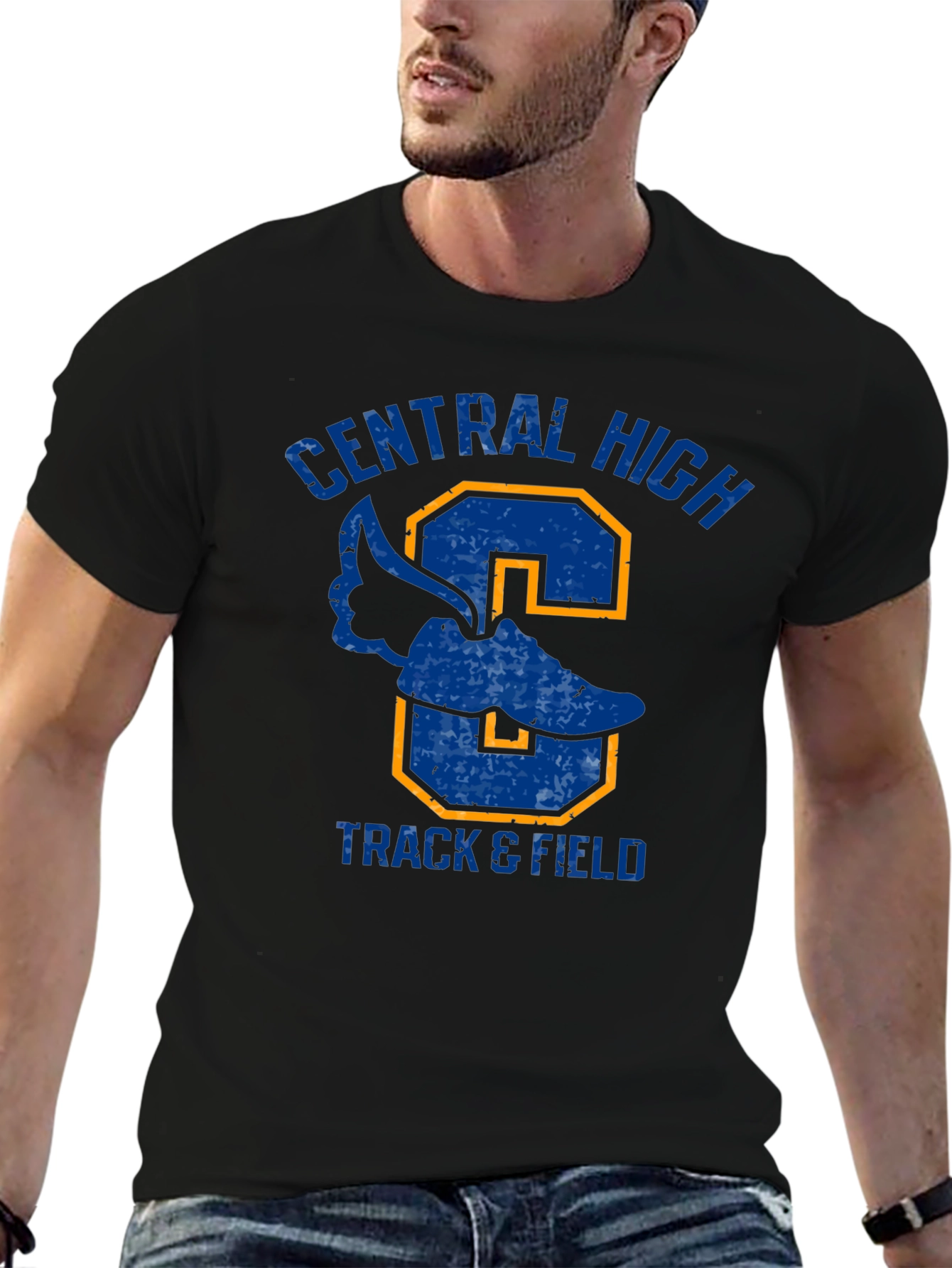 Central High Track & Field Graphic Tee