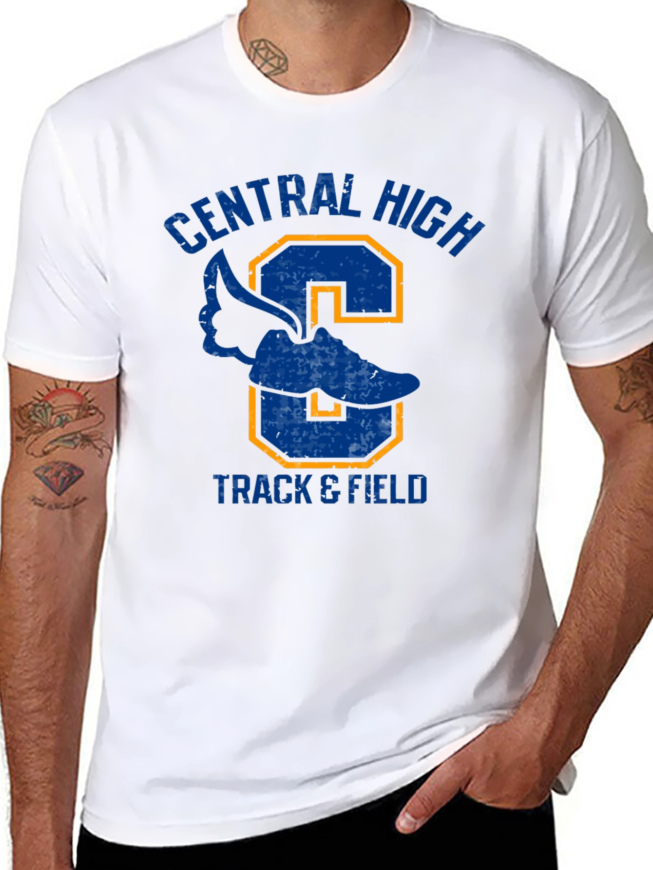 Central High Track & Field Graphic Tee