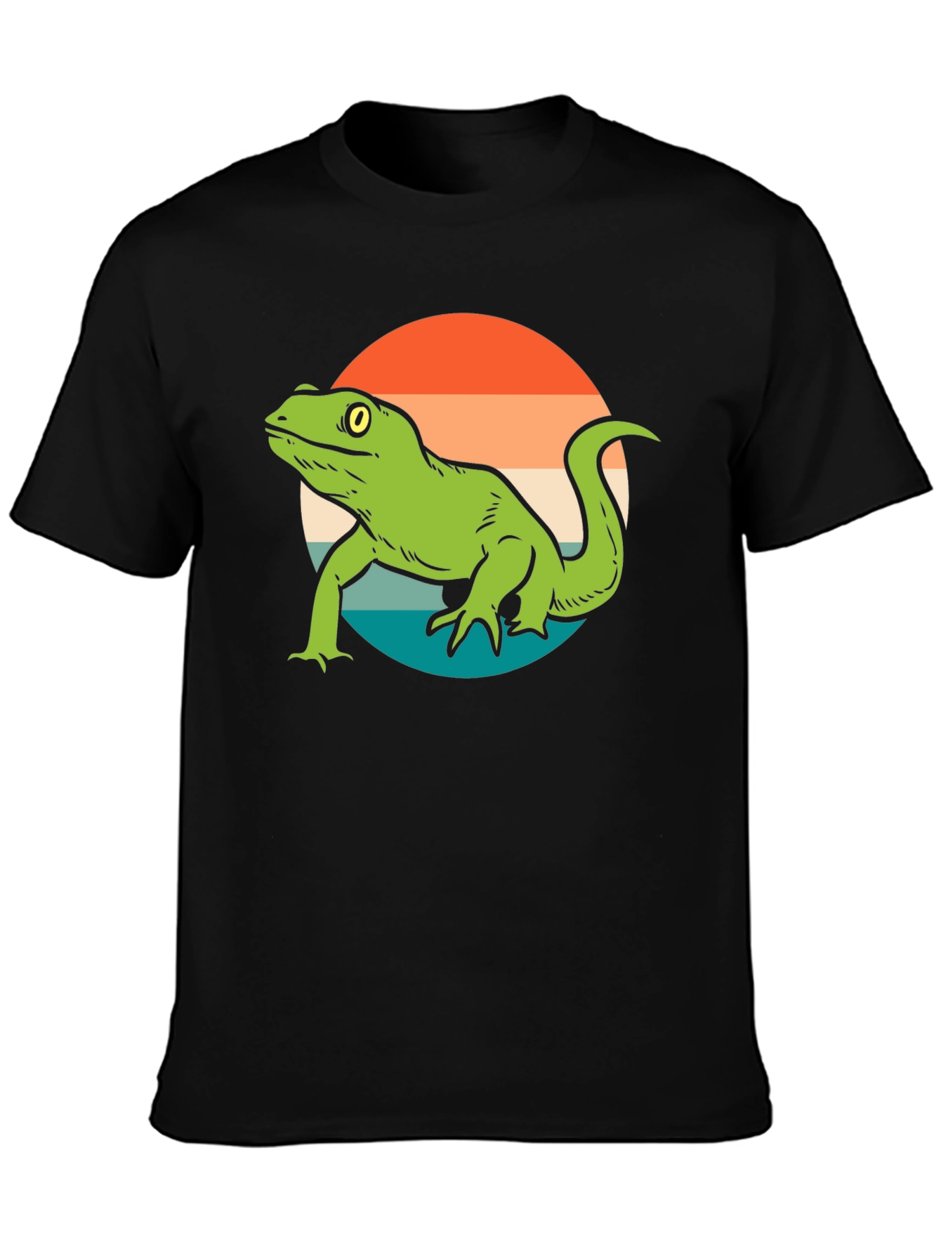 Retro Lizard Graphic T-Shirt