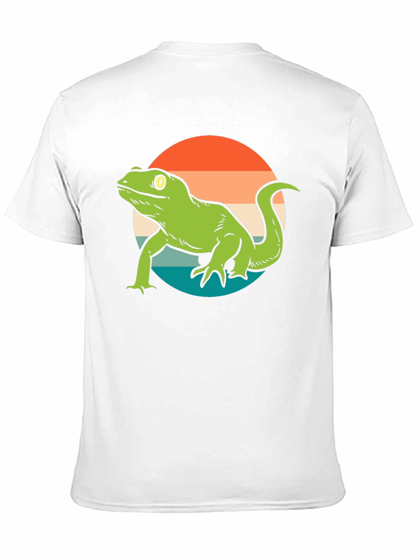 Retro Lizard Graphic T-Shirt