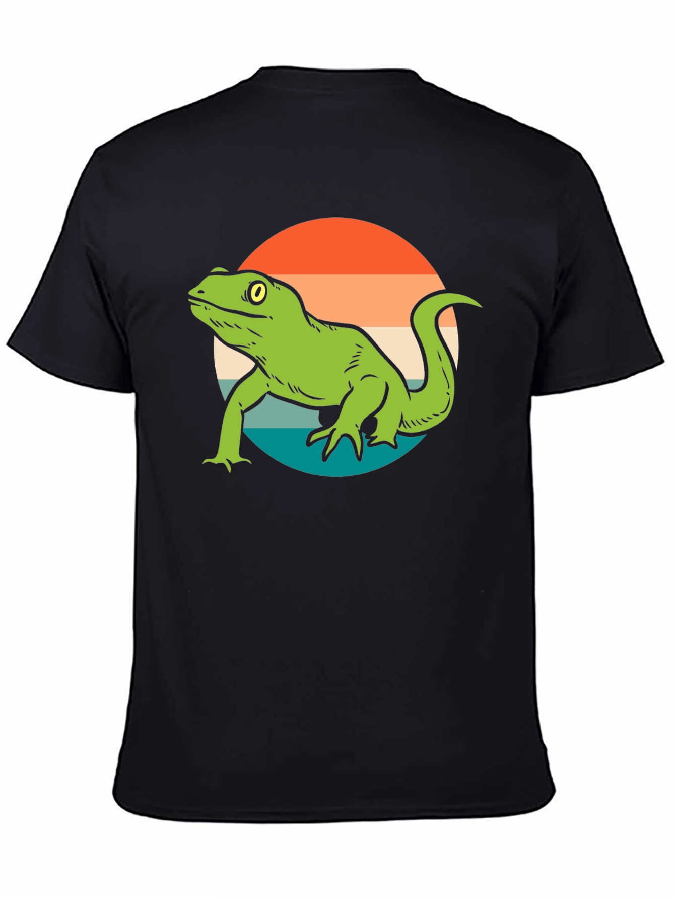 Retro Lizard Graphic T-Shirt