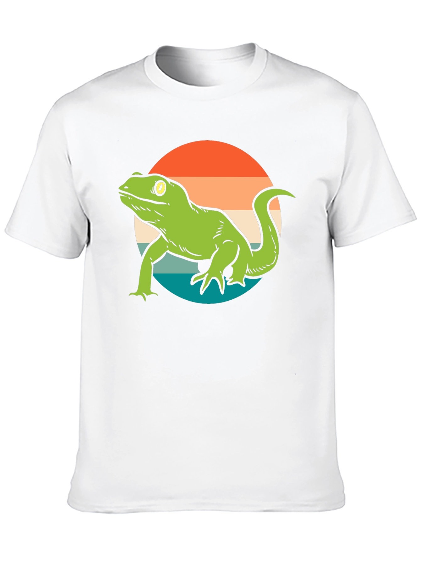 Retro Lizard Graphic T-Shirt
