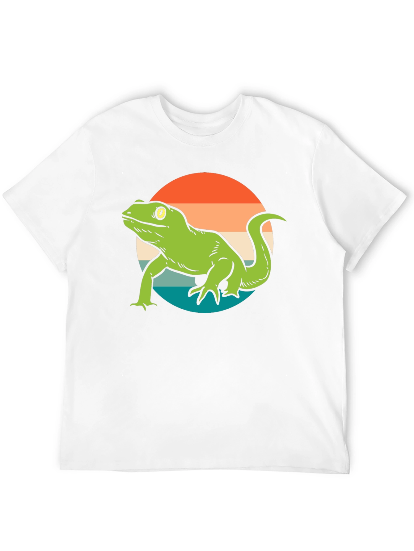 Retro Lizard Graphic T-Shirt